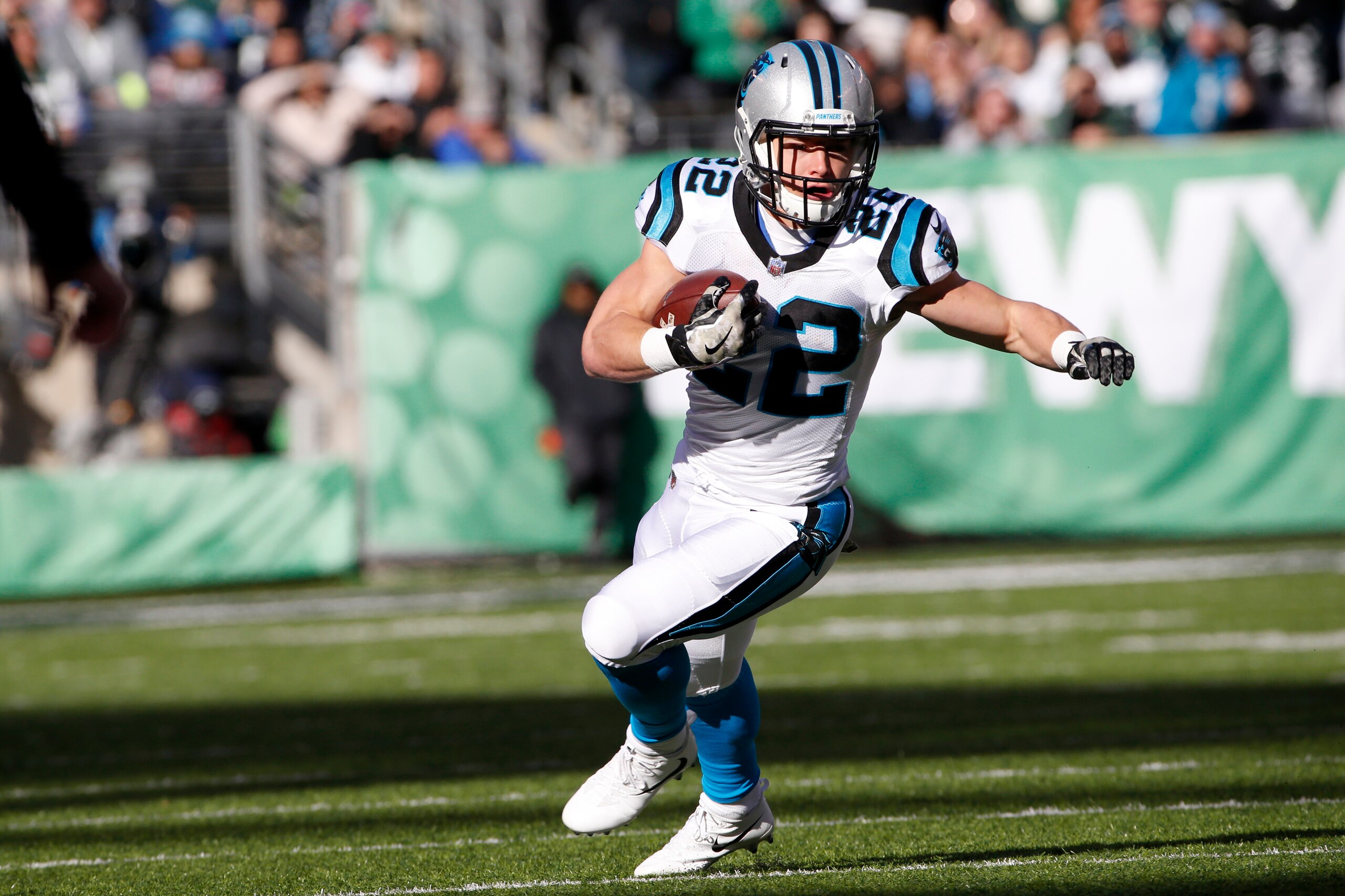 The Carolina Panthers are getting the most out of Christian McCaffrey.