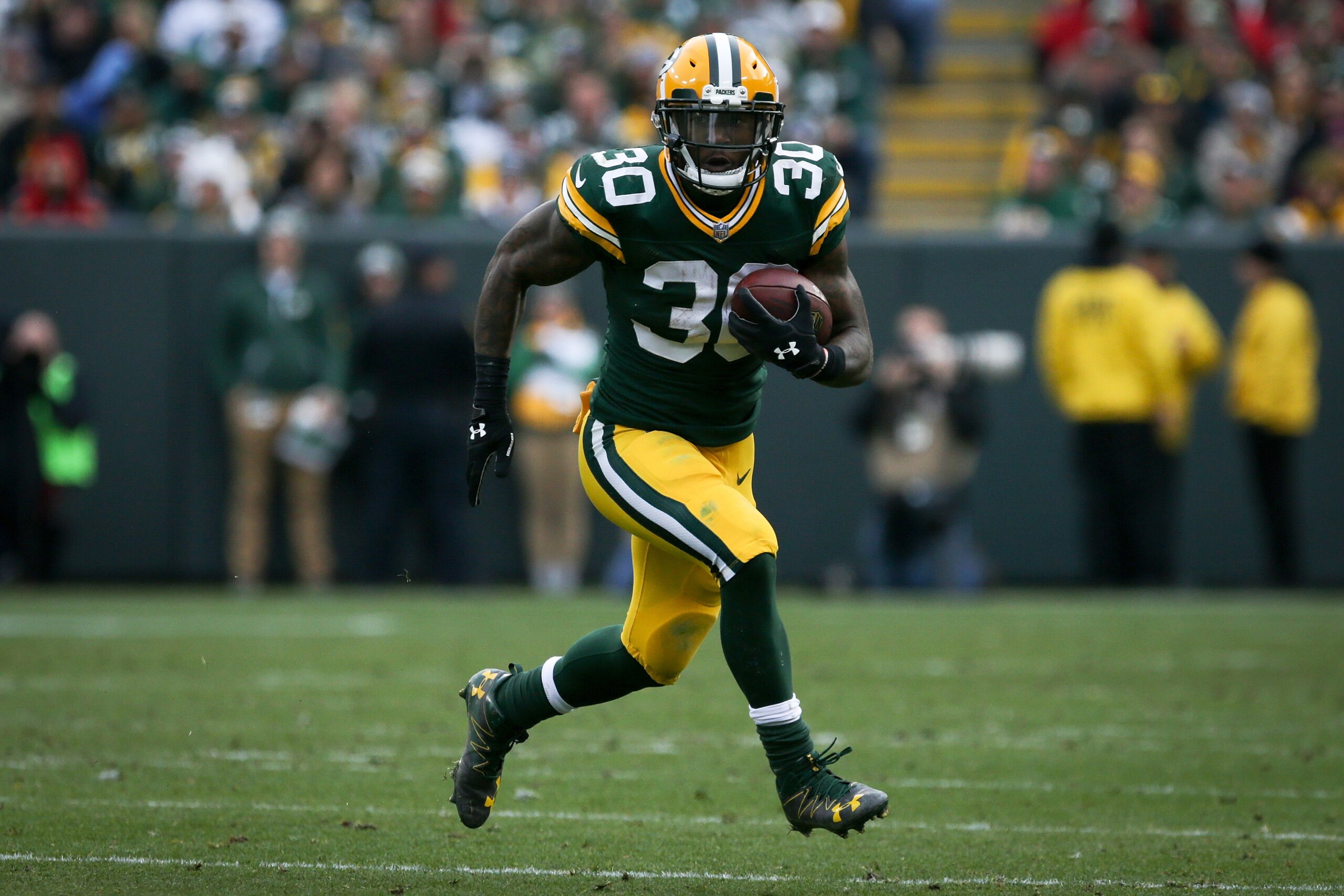 Jamaal Williams has brought stability to the Packers backfield.