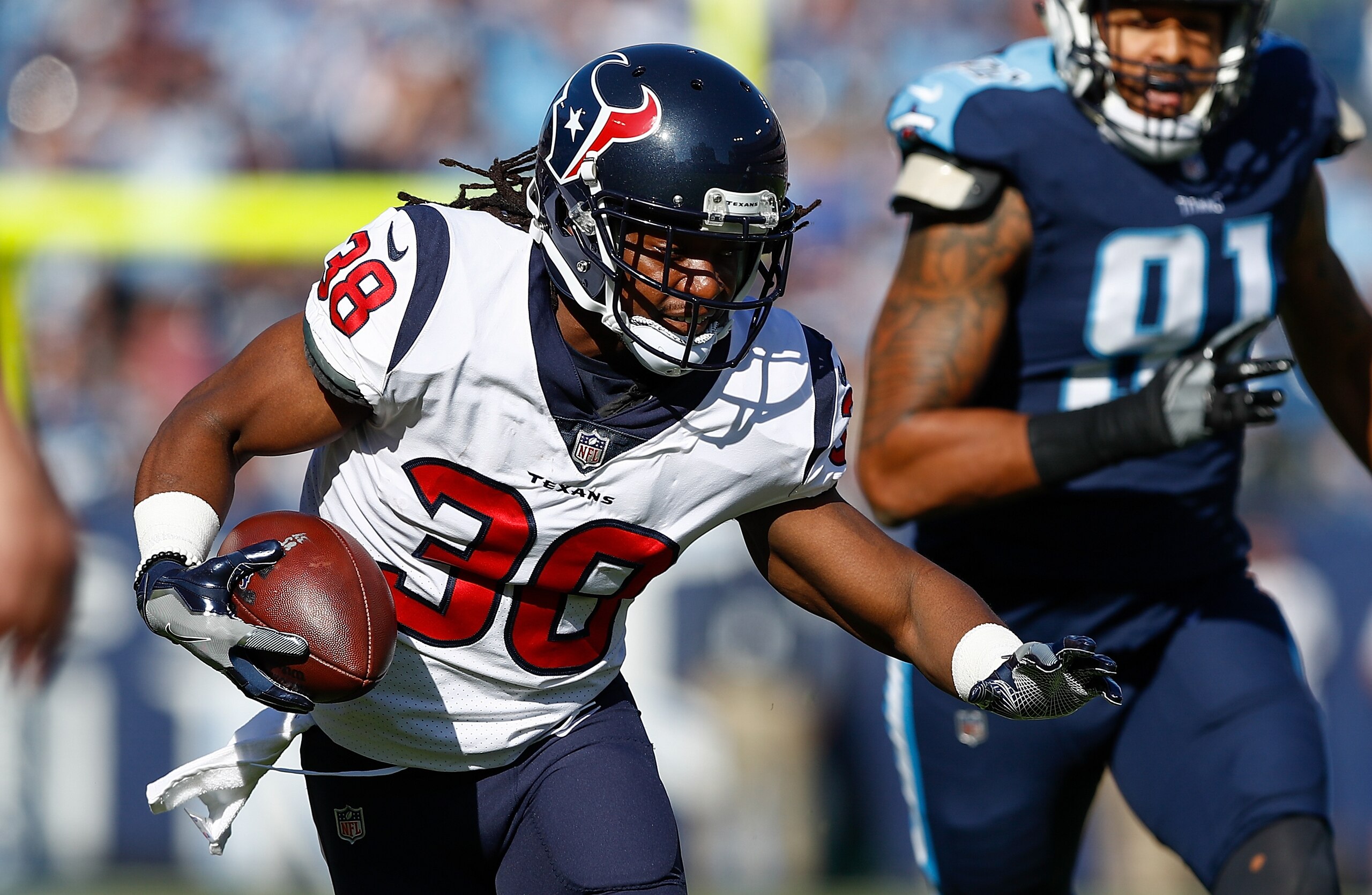 Andre Ellington's debut for the Texans should raise some eyebrows.
