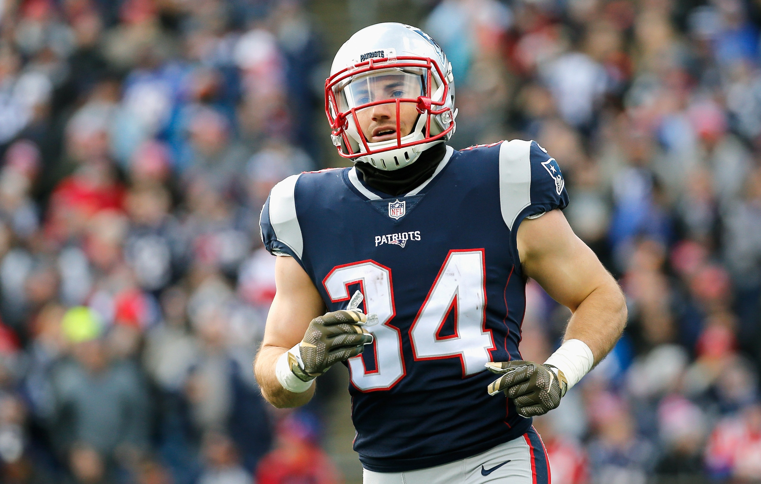 Rex Burkhead should give the Dolphins trouble.