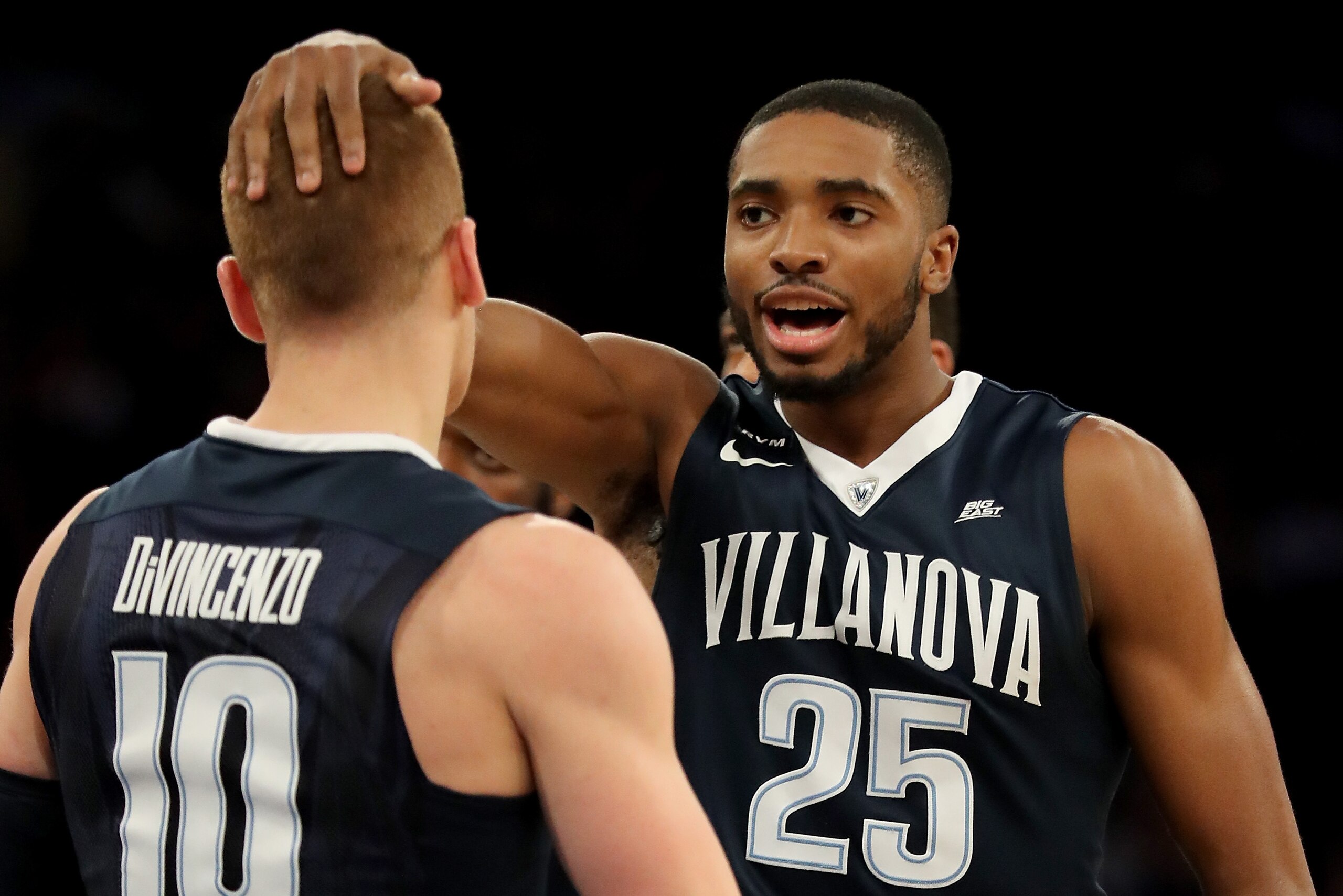 Donte DiVincenzo and Mikal Bridges