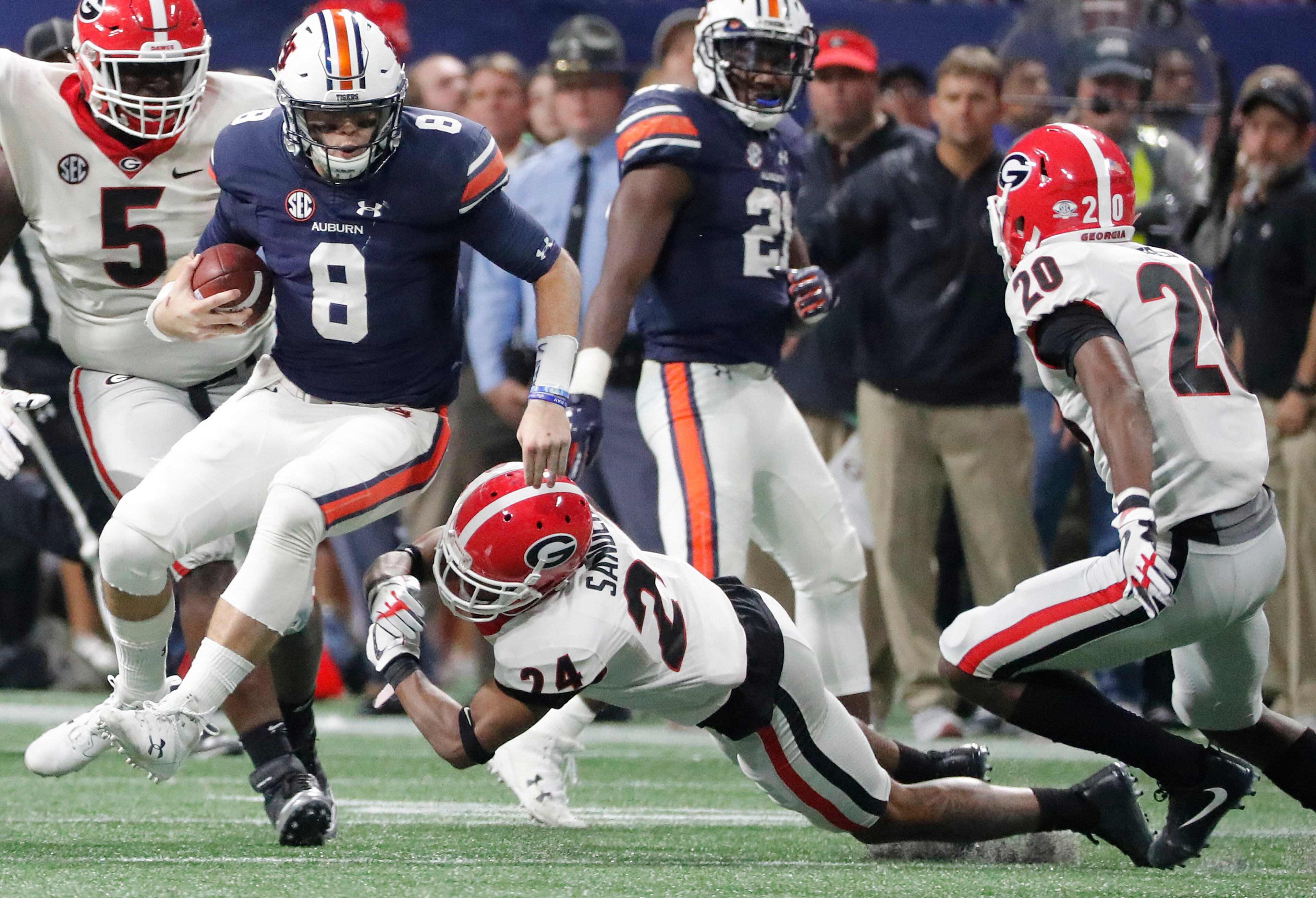 Jarrett Stidham gave Auburn's offense a shot in the arm this fall. Jarrett Stidham gave Auburn's offense a shot in the arm this fall.