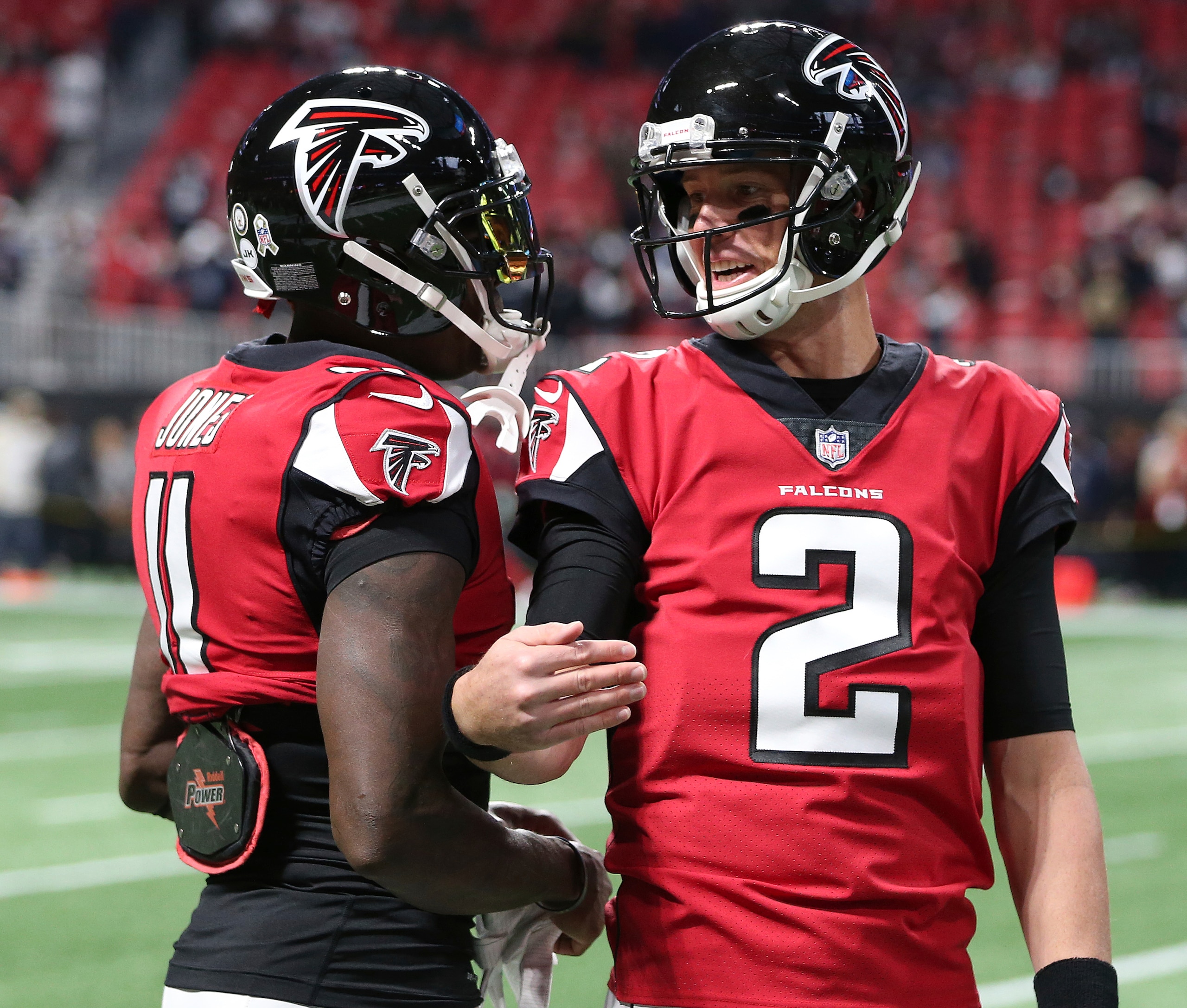 Expect the Falcons to have their way with the Buccaneers.