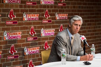 Red Sox president of baseball operations Dave Dombrowski has yet to answer the Giancarlo Stanton trade.