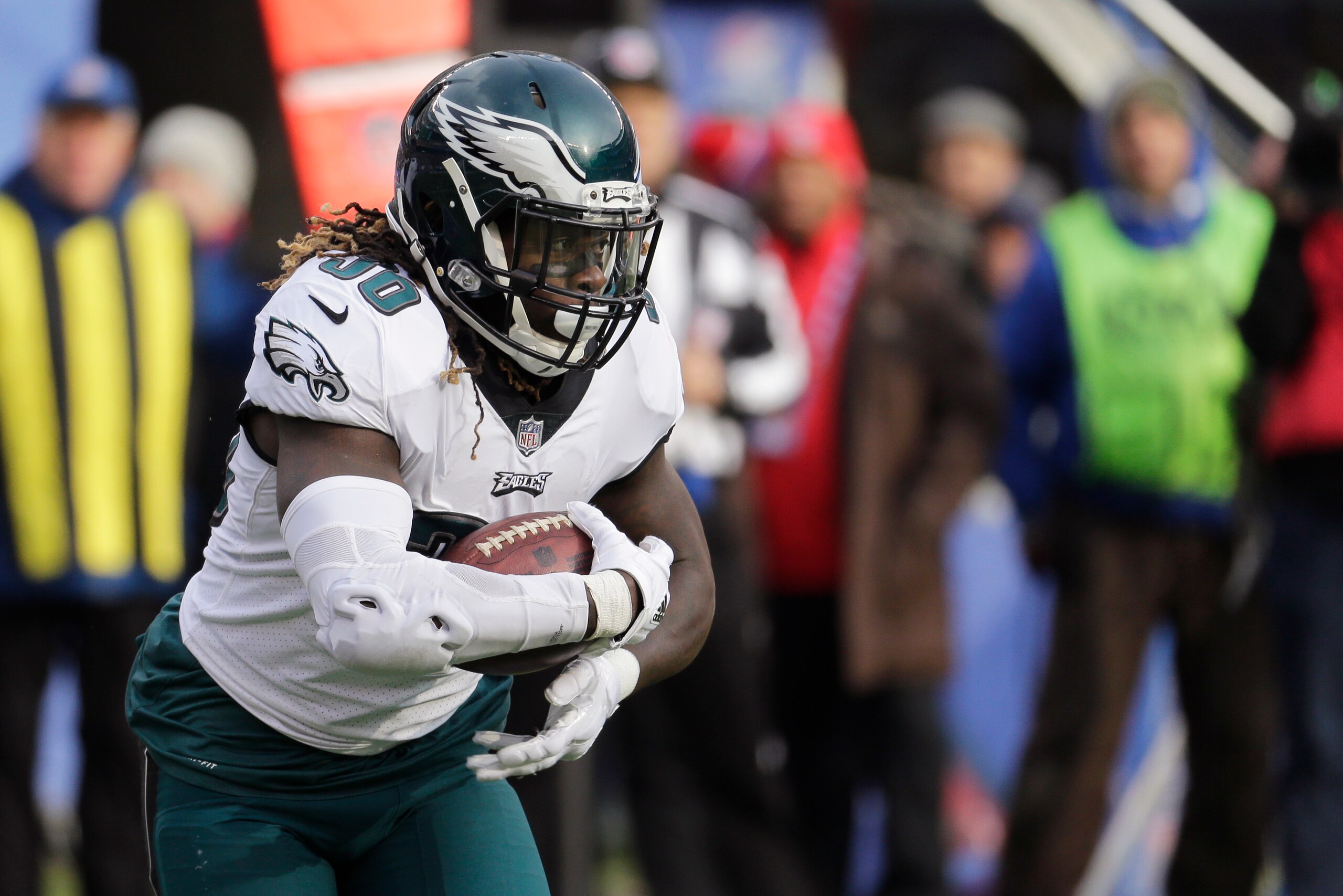 Jay Ajayi didn't get much help from the game flow of Week 15.