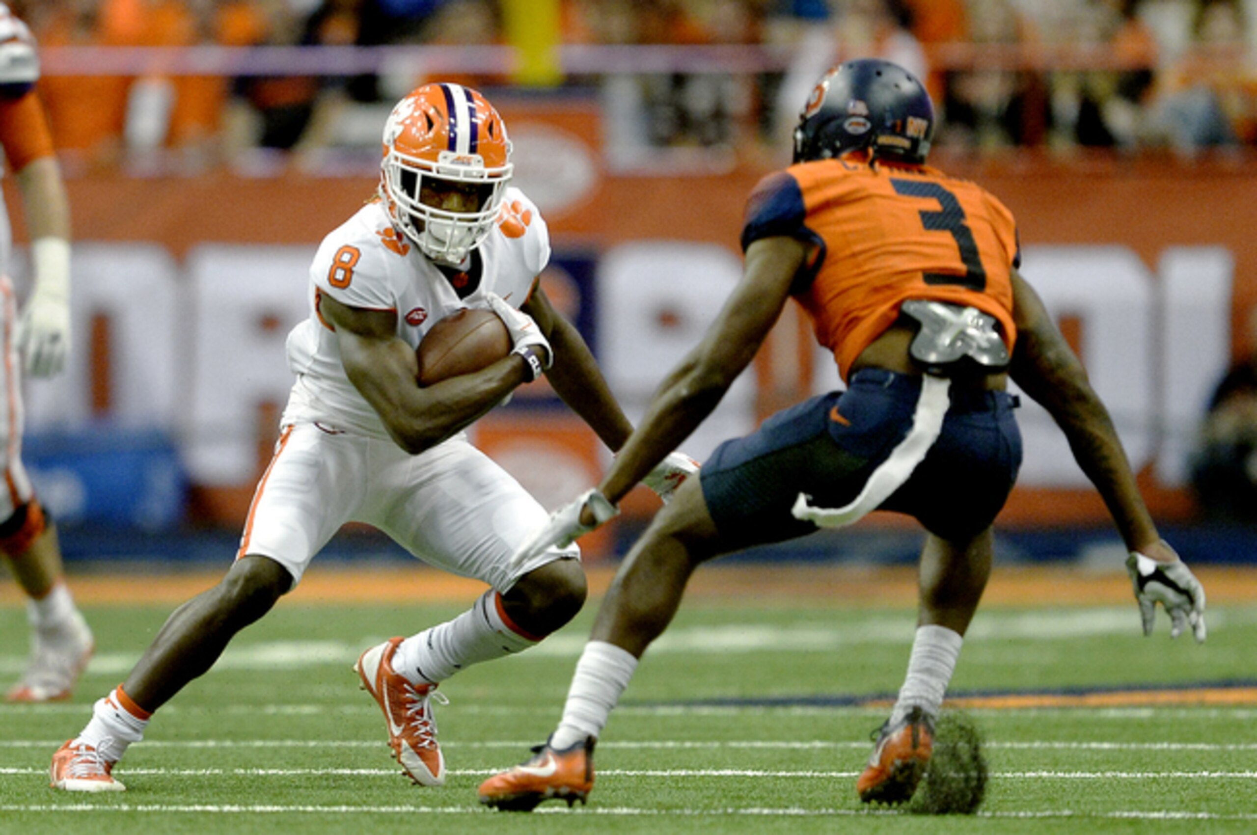 Deon Cain is a handful for any opposing secondary to contain.