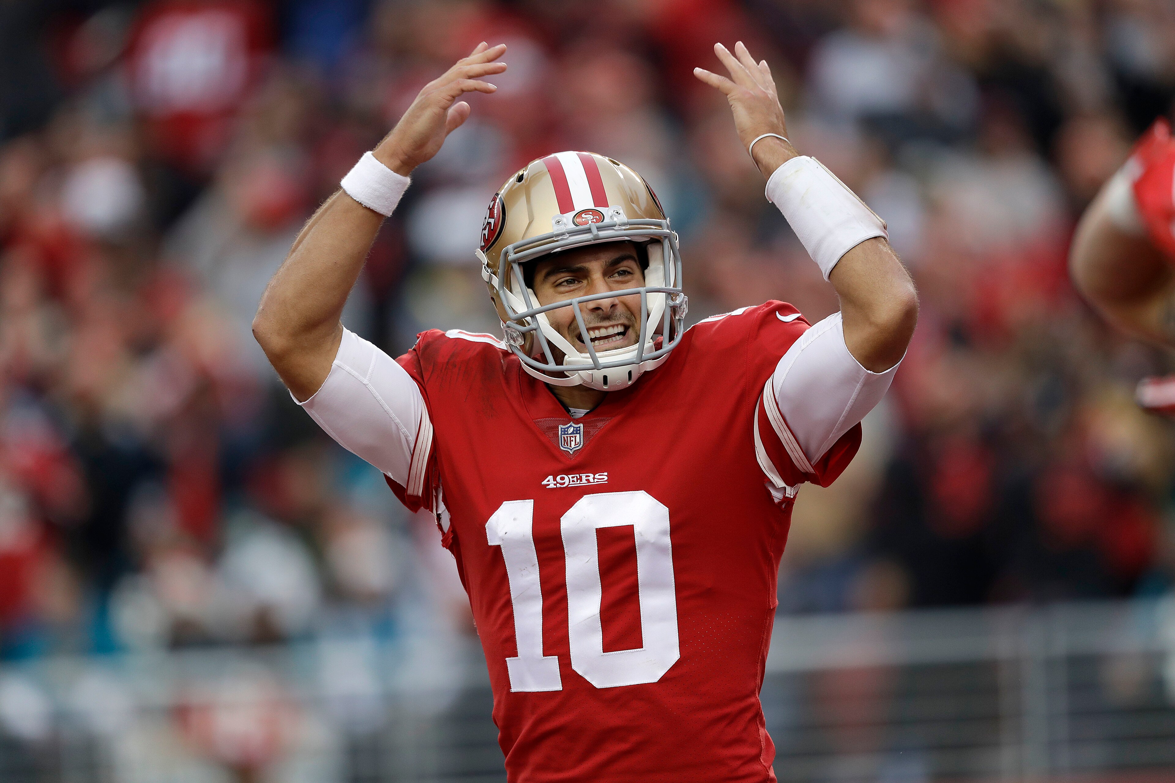 The legend of Jimmy Garoppolo grew in Week 16.