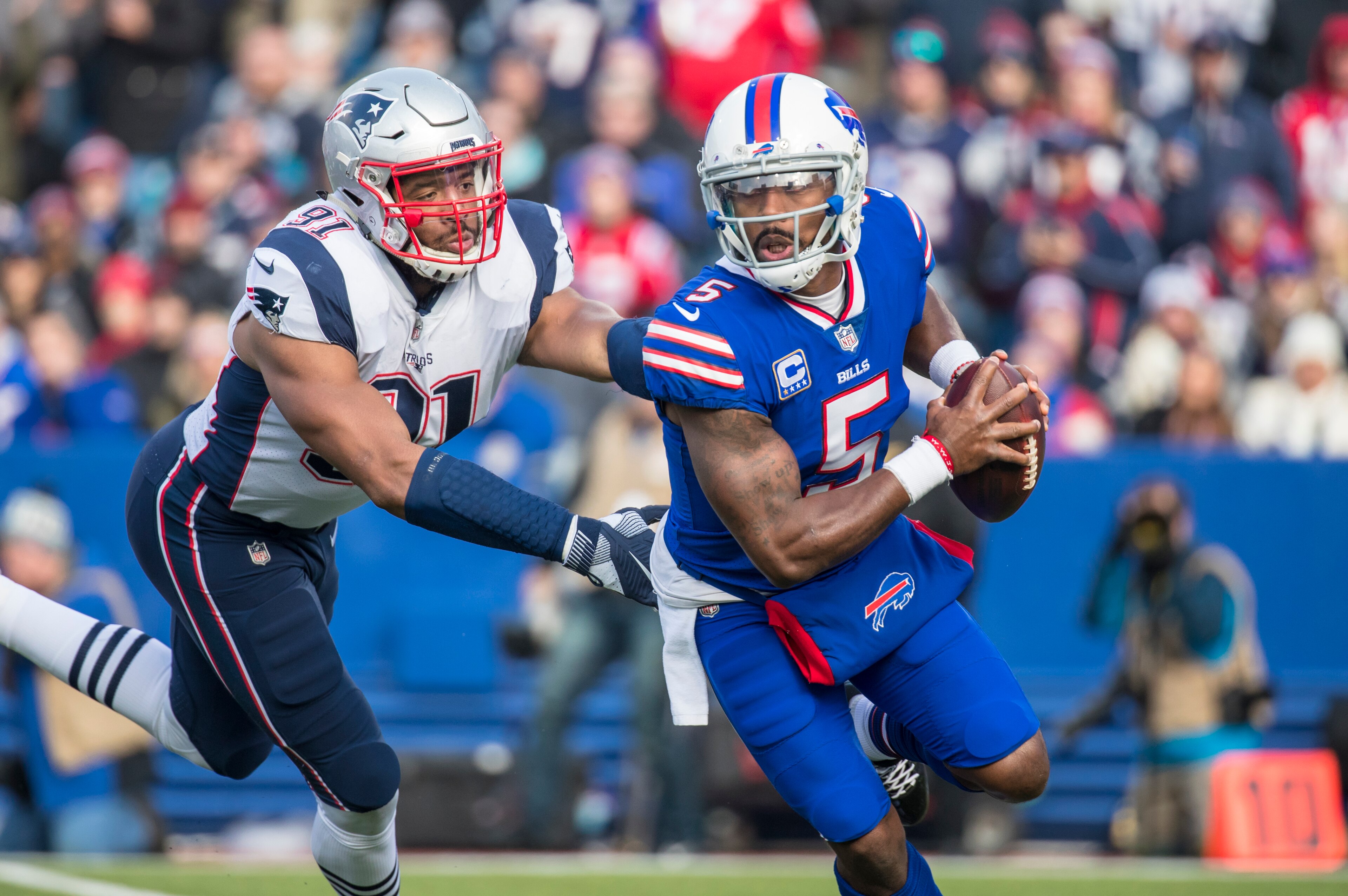 New England's Deatrich Wise
