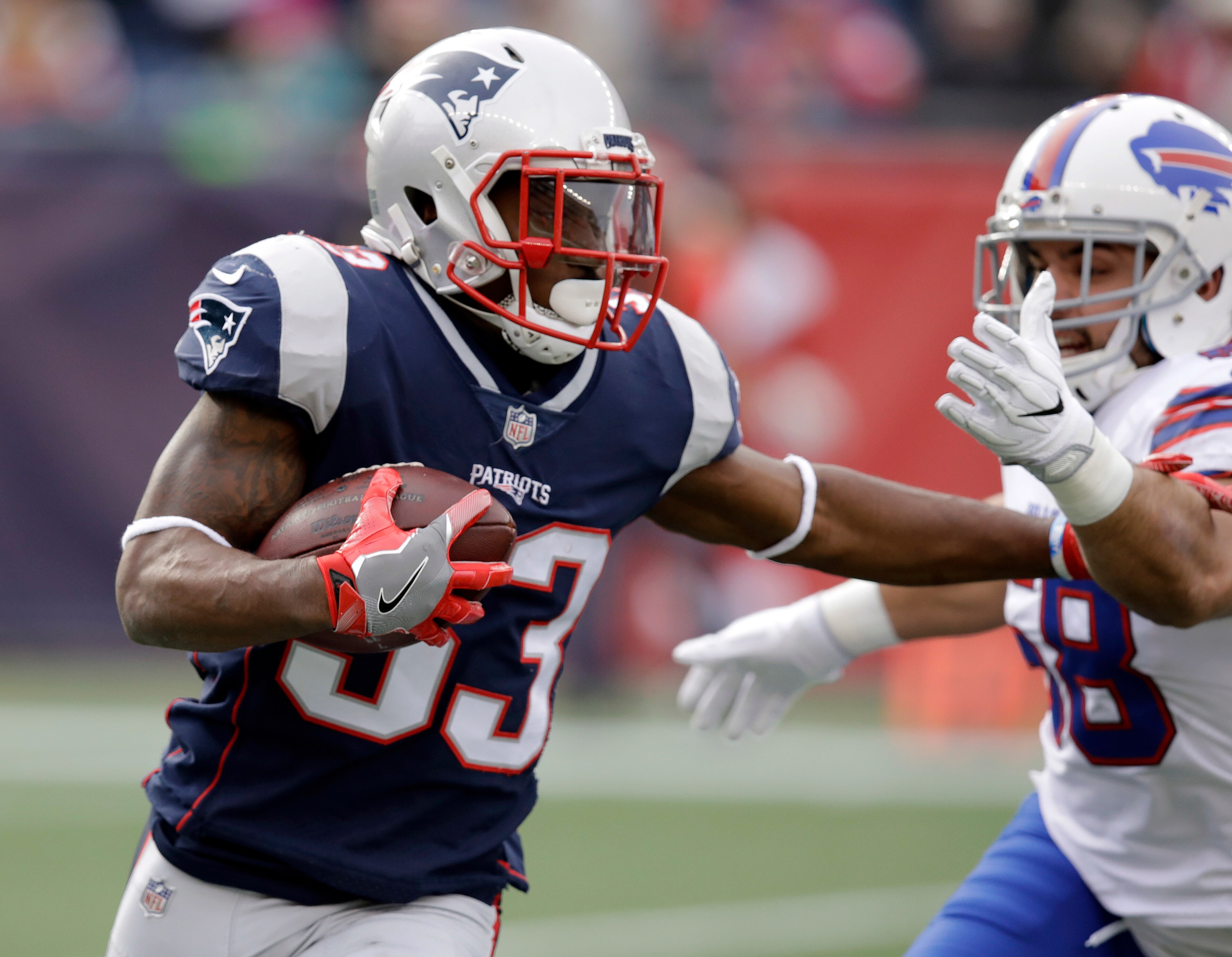 Dion Lewis and the Patriots shouldn't have a problem with the Jets.