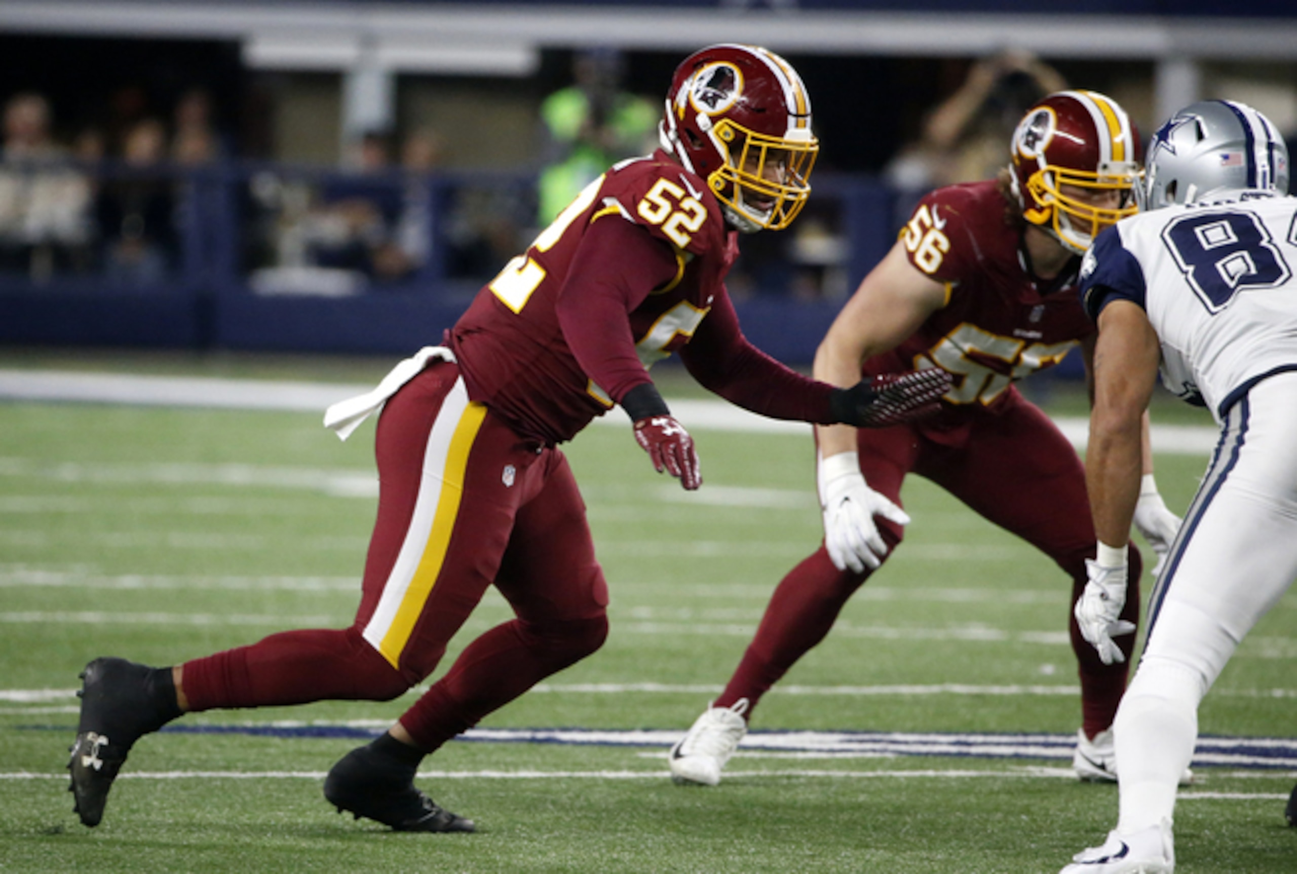 Washington's Ryan Anderson (52)