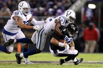 Indianapolis' Barkevious Mingo (52)