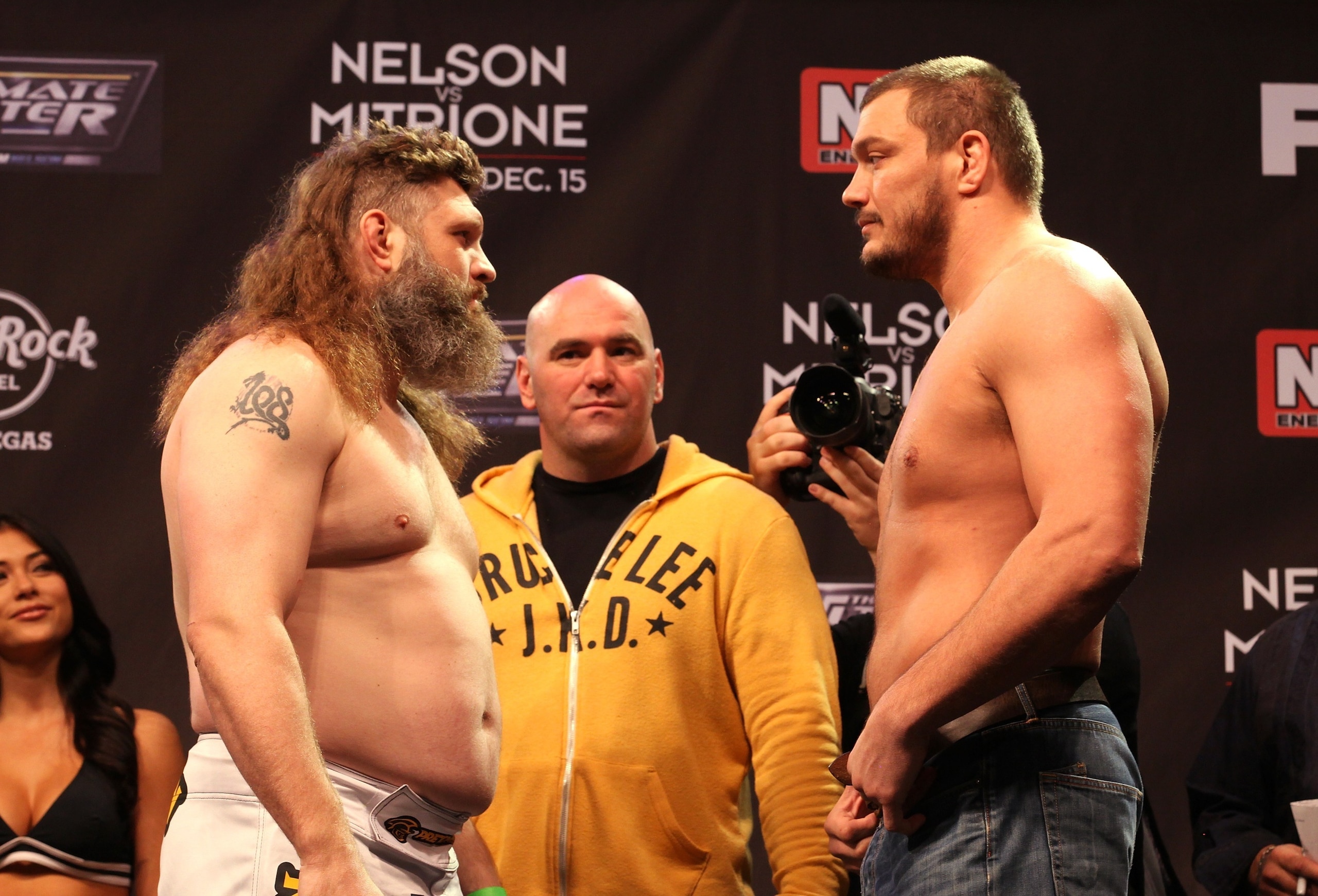 Nelson and Mitrione are set for a rematch of their 2012 showdown.