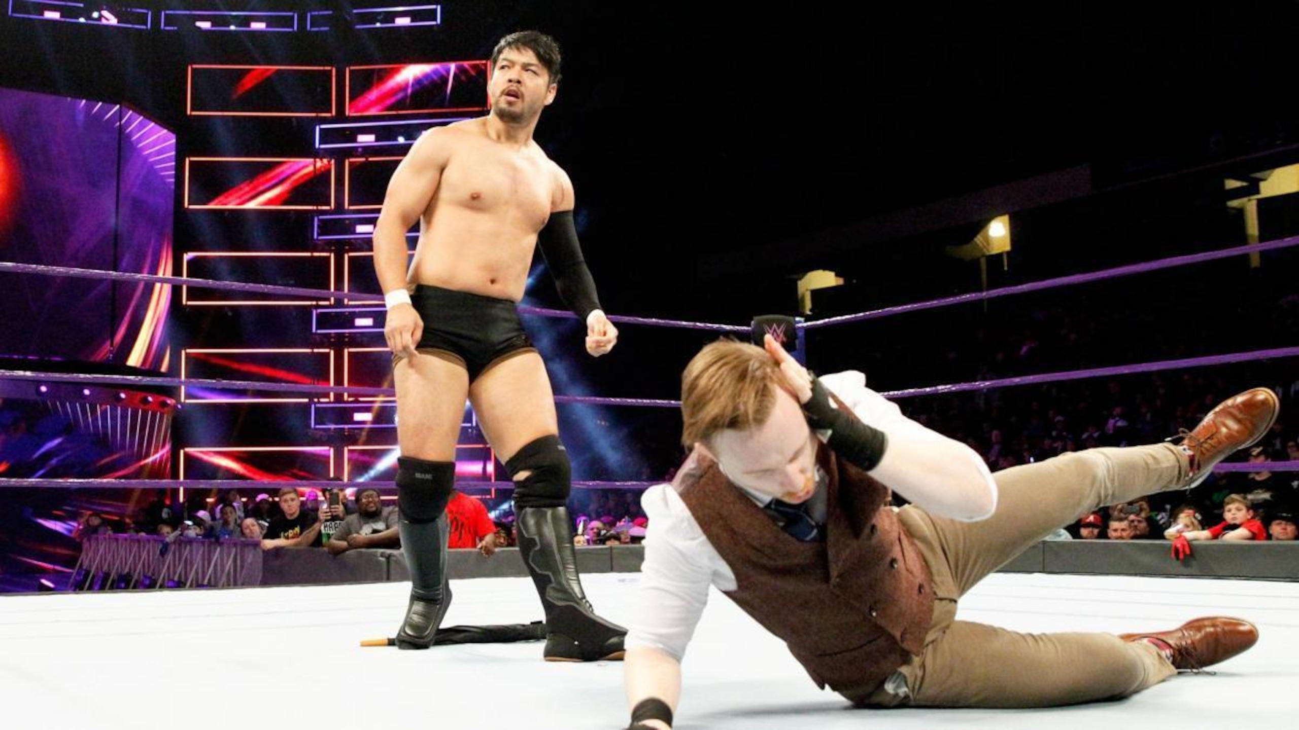 Hideo Itami and Jack Gallagher continued their war this week.