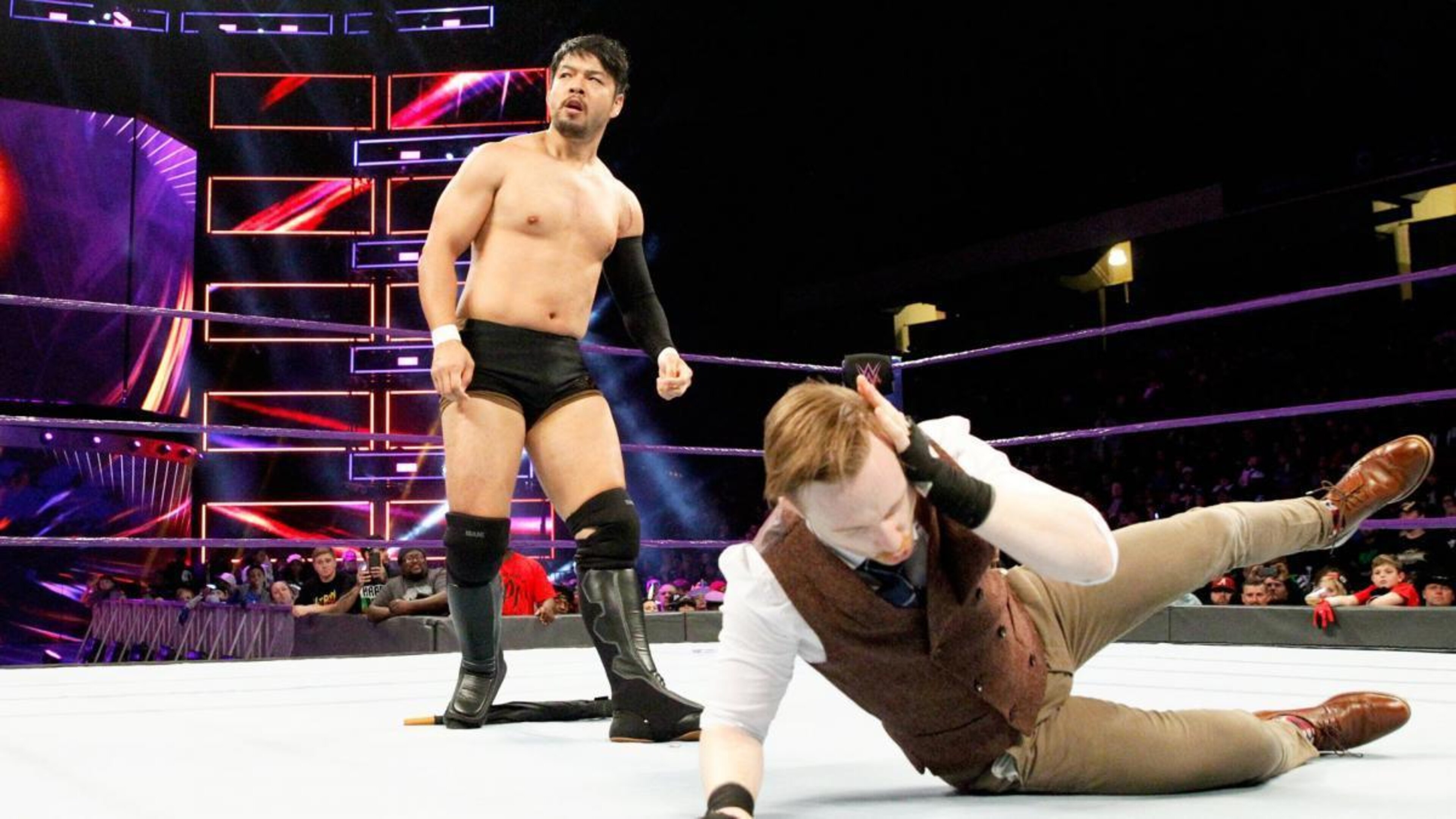 Hideo Itami and Jack Gallagher continued their war this week.