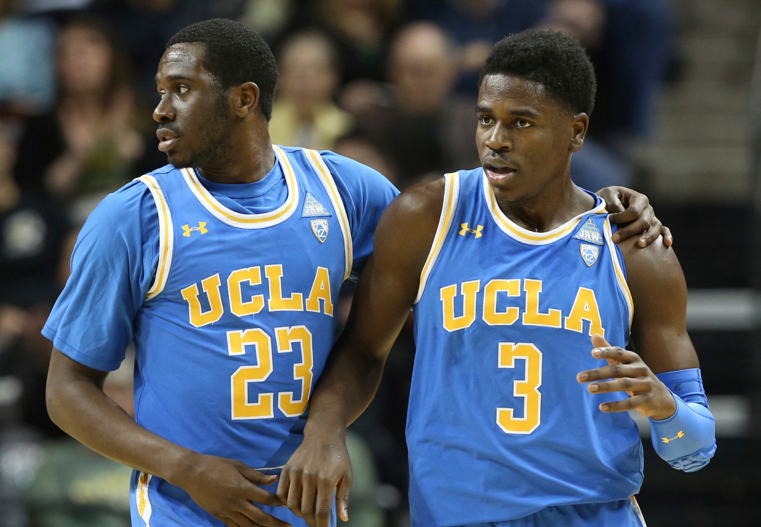 Prince Ali (23) and Aaron Holiday (3)