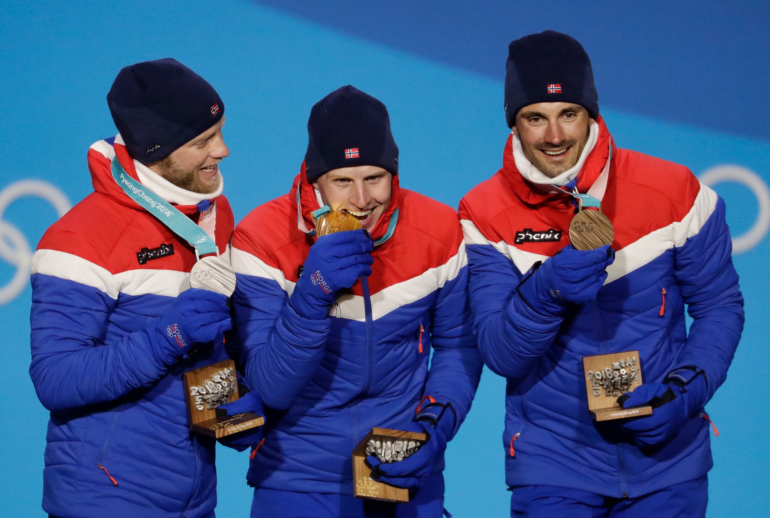 Simen Hegstad Krueger, Martin Johnsrud Sundby and Hans Christer Holund Simen Hegstad Krueger, Martin Johnsrud Sundby and Hans Christer Holund