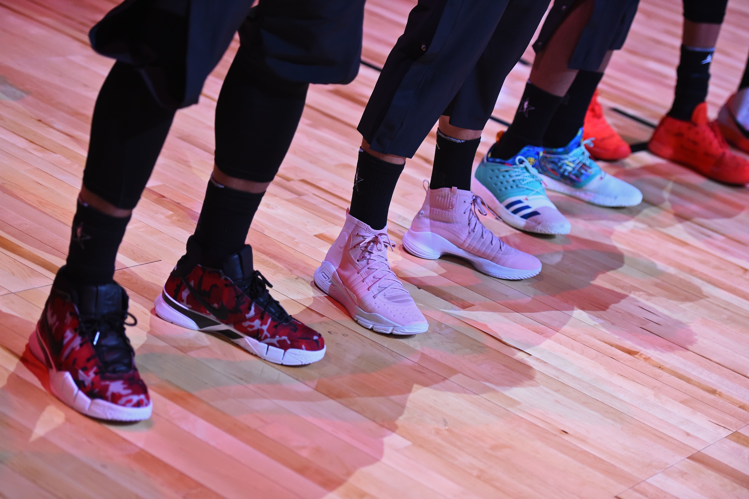The lineup during All-Star Weekend.