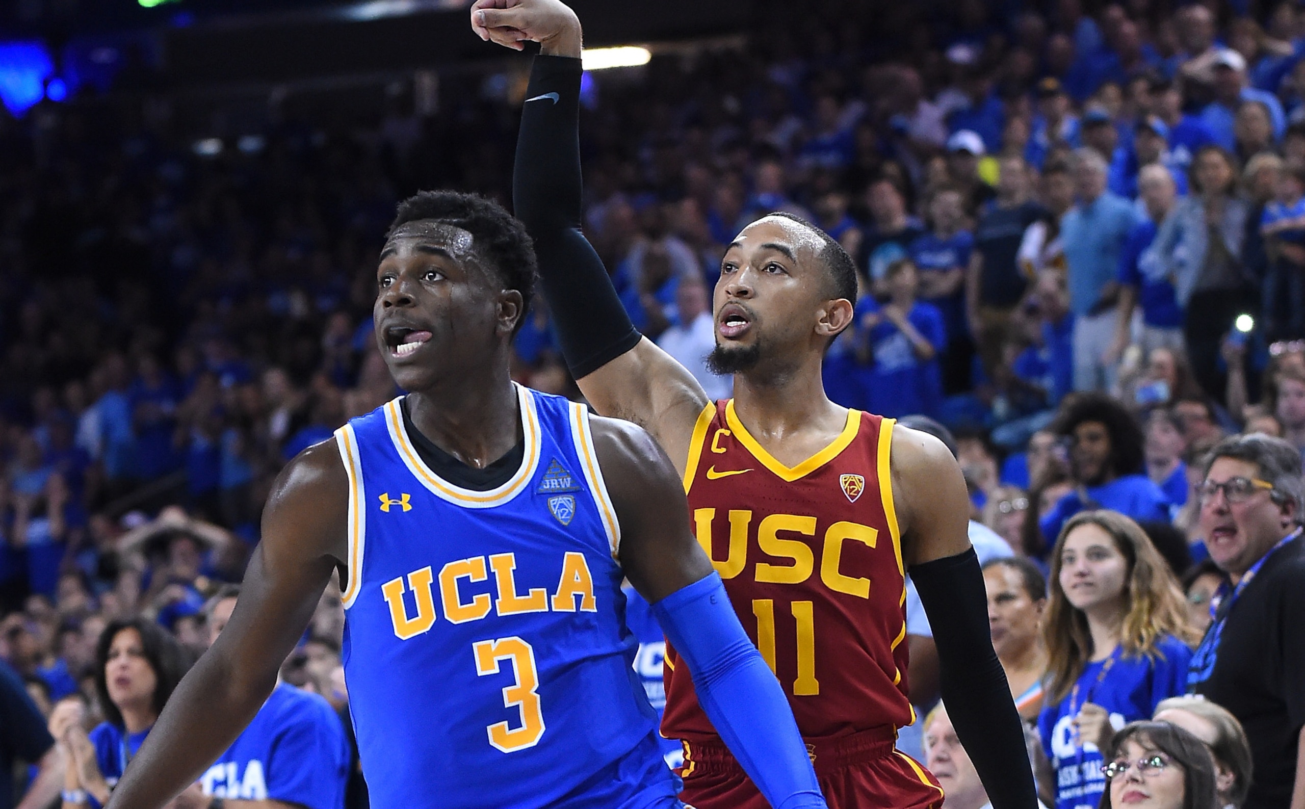 Aaron Holiday and Jordan McLaughlin