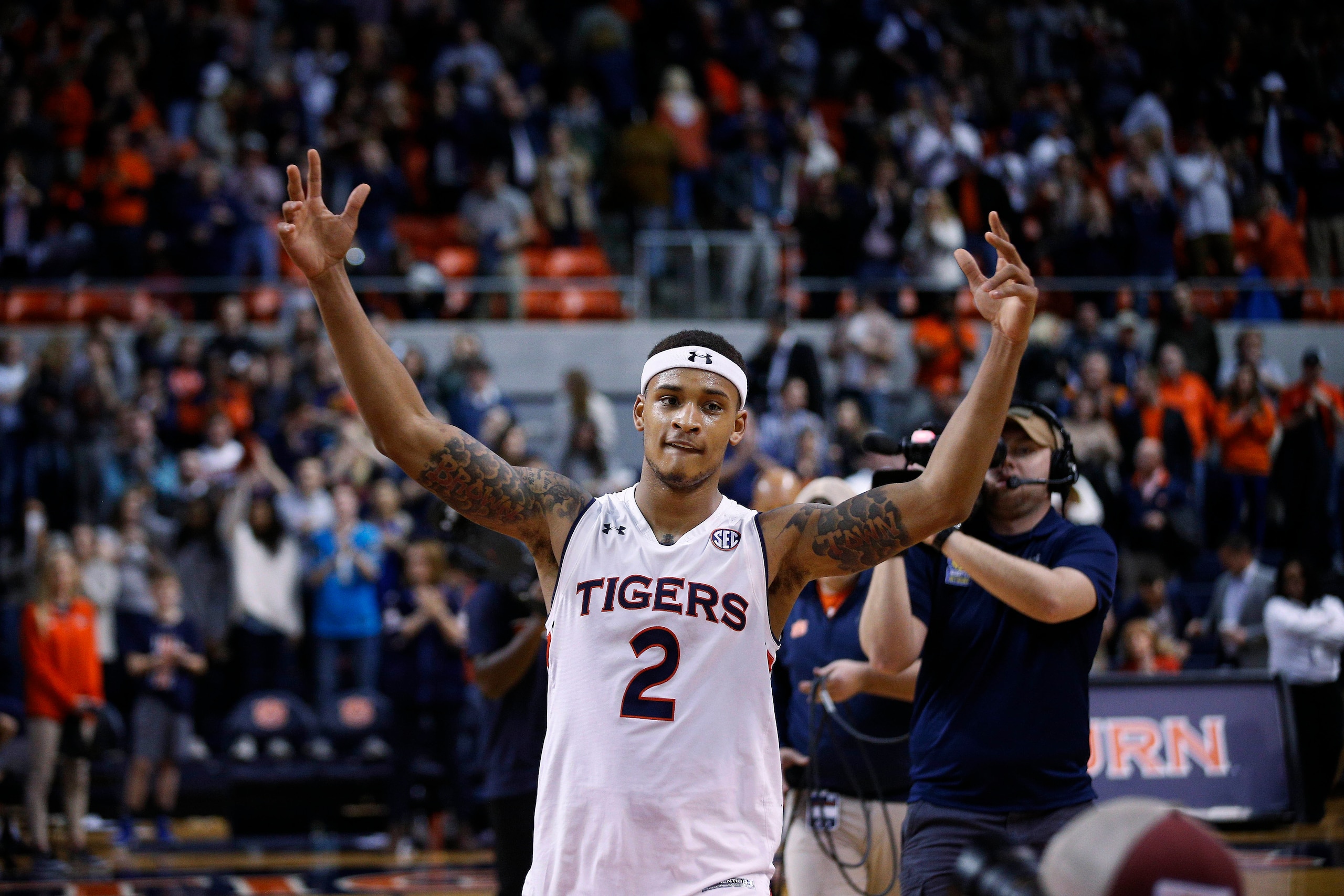 Auburn point guard Bryce Brown