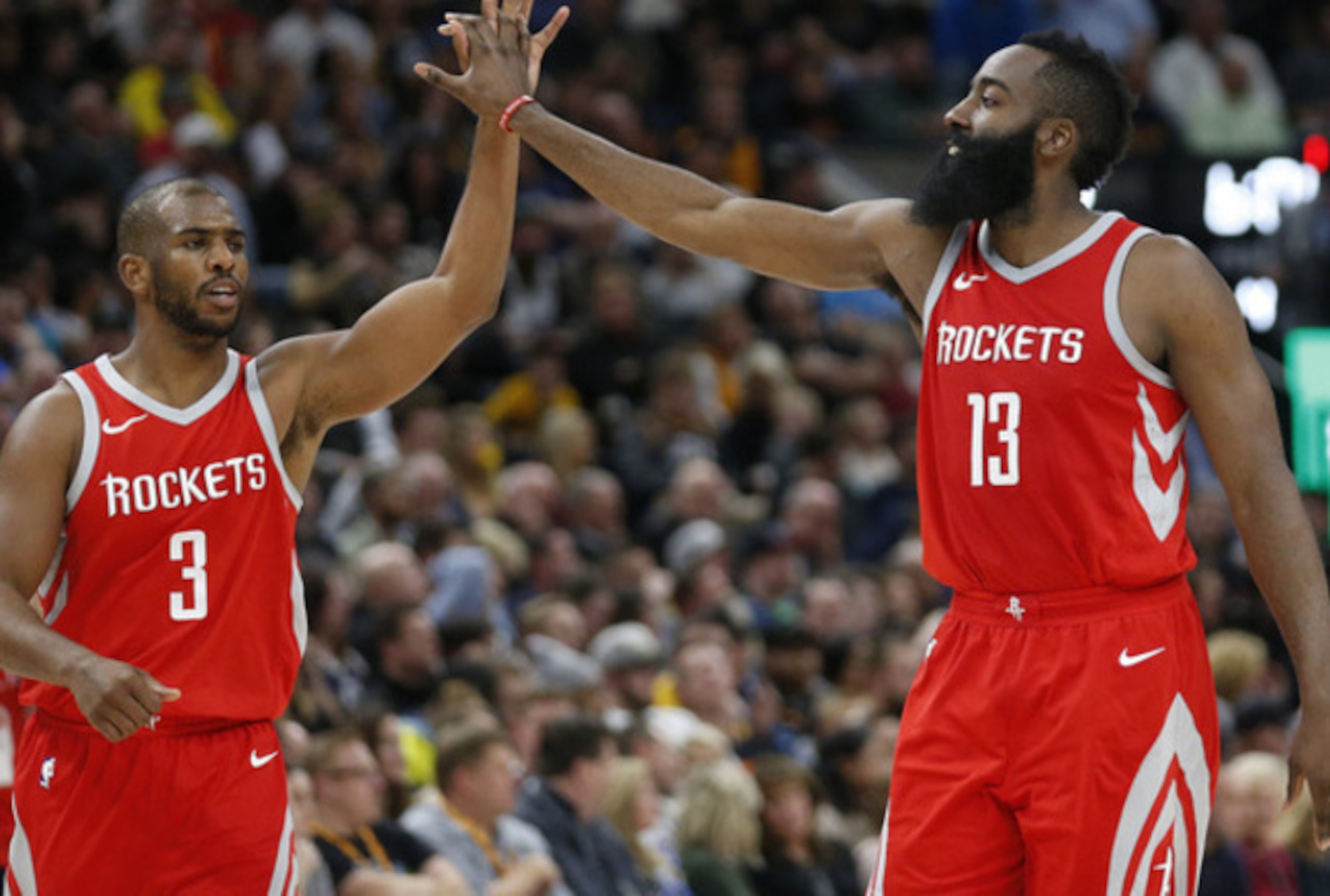One piece of criticism: The Rockets are very bad at high-fives.