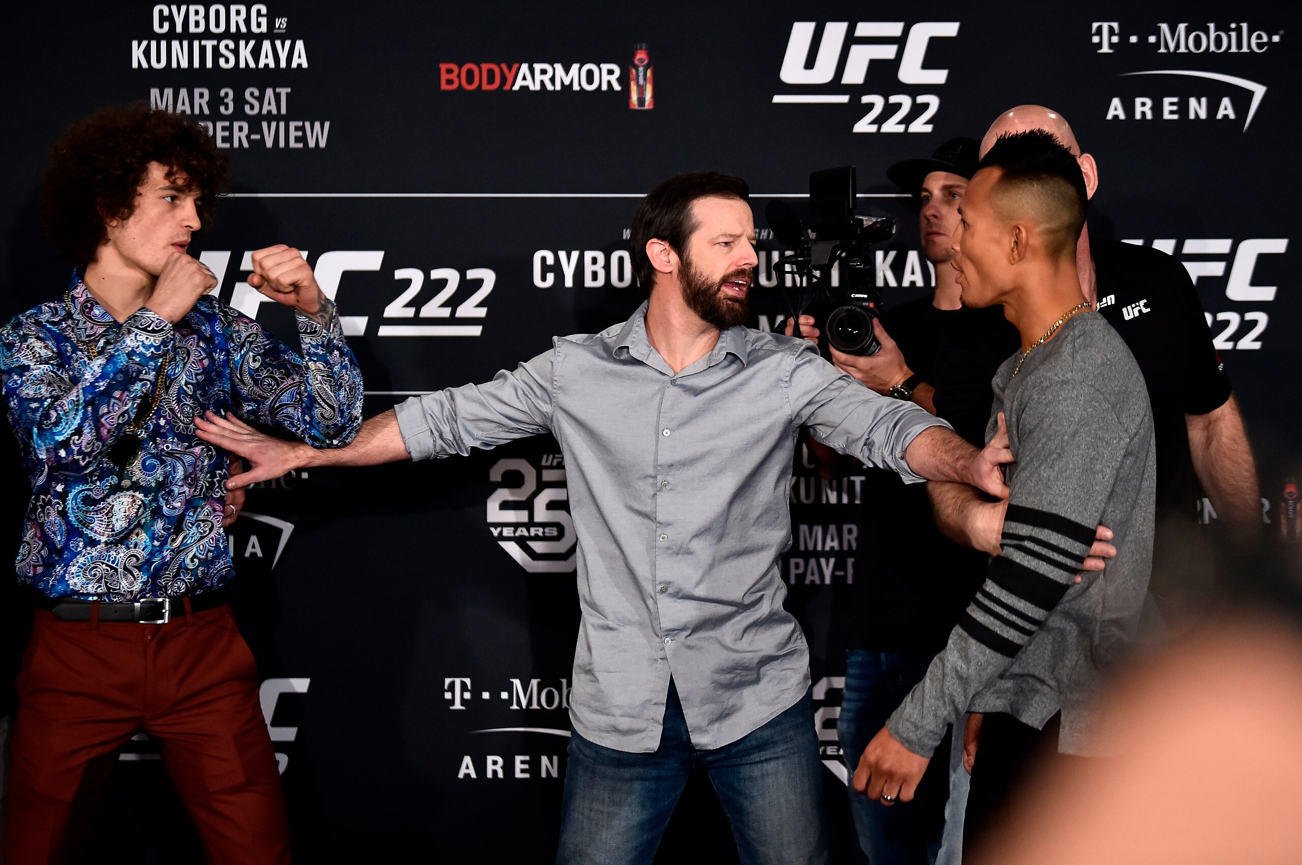 Sean O'Malley (left) and Andre Soukhamthath (right)
