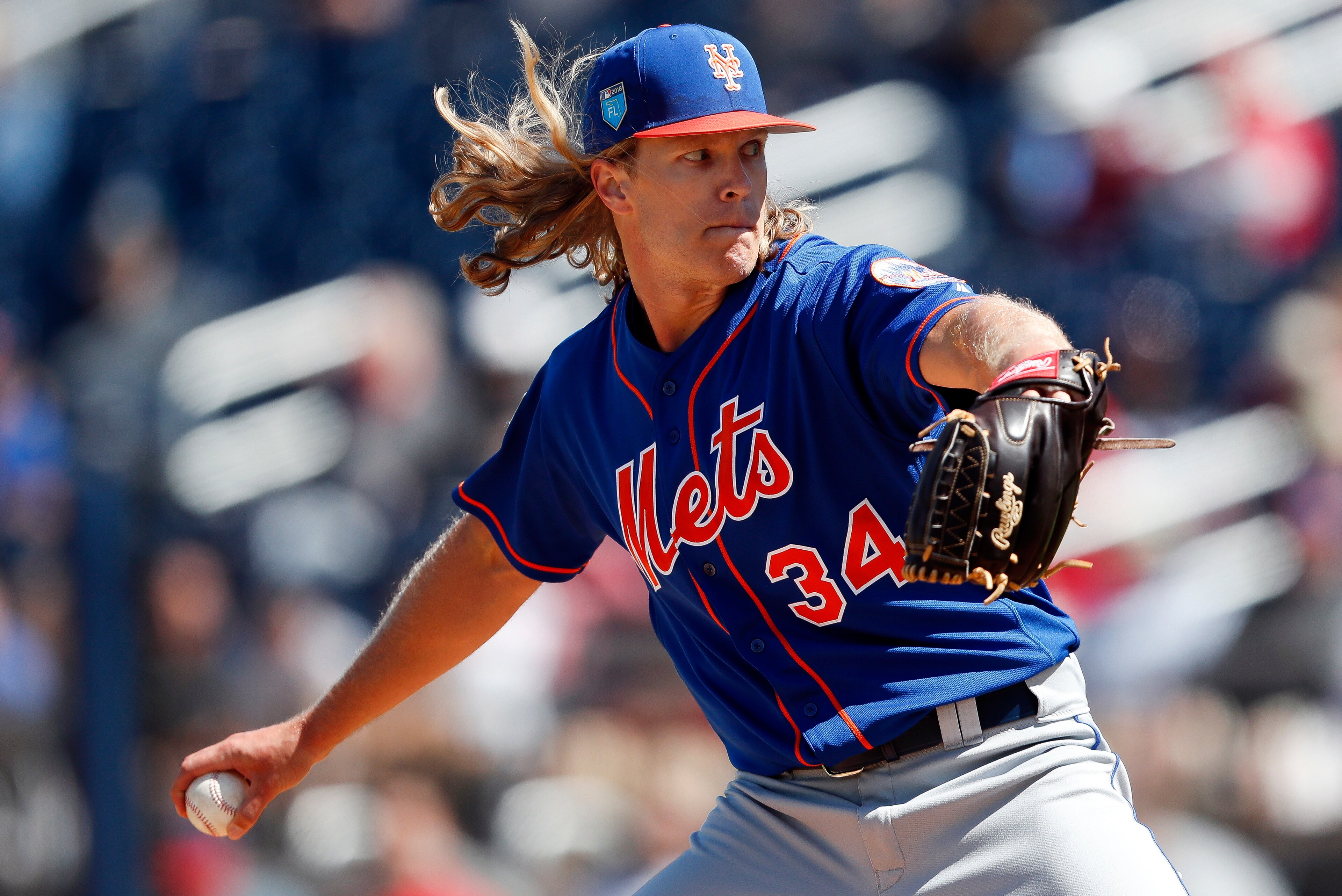 Noah Syndergaard has looked about as immortal as Thor himself. Noah Syndergaard has looked about as immortal as Thor himself.