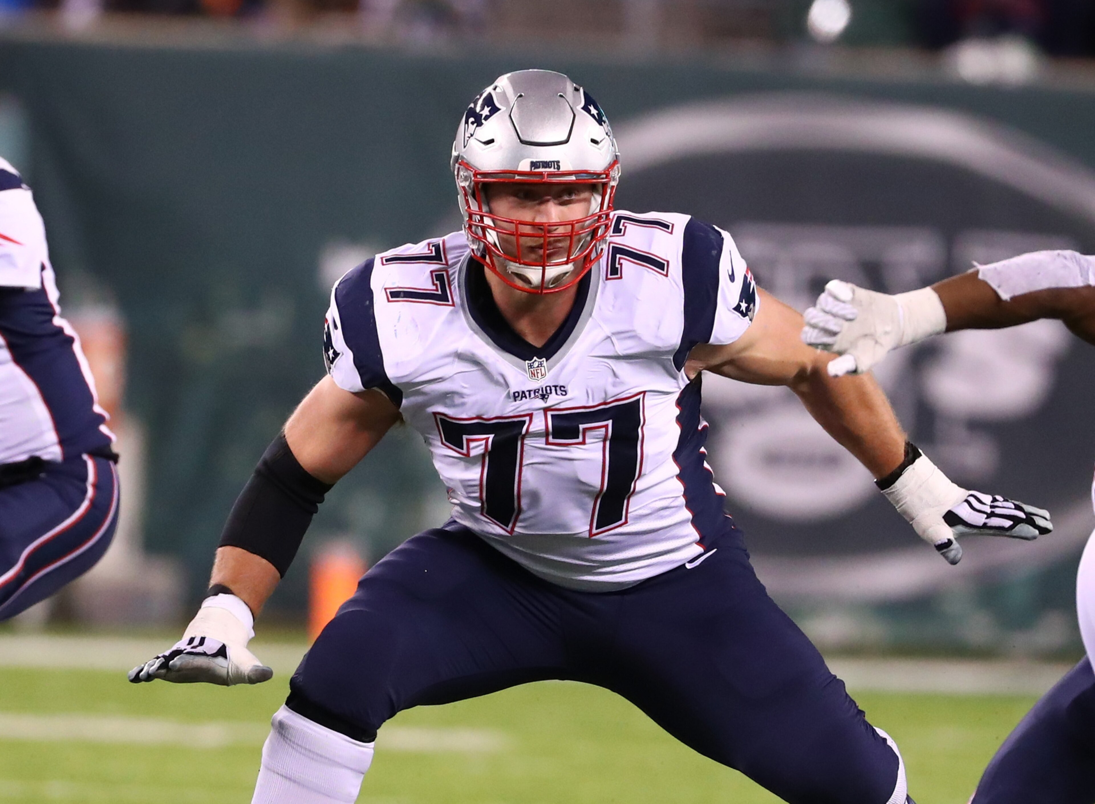 Left tackle Nate Solder