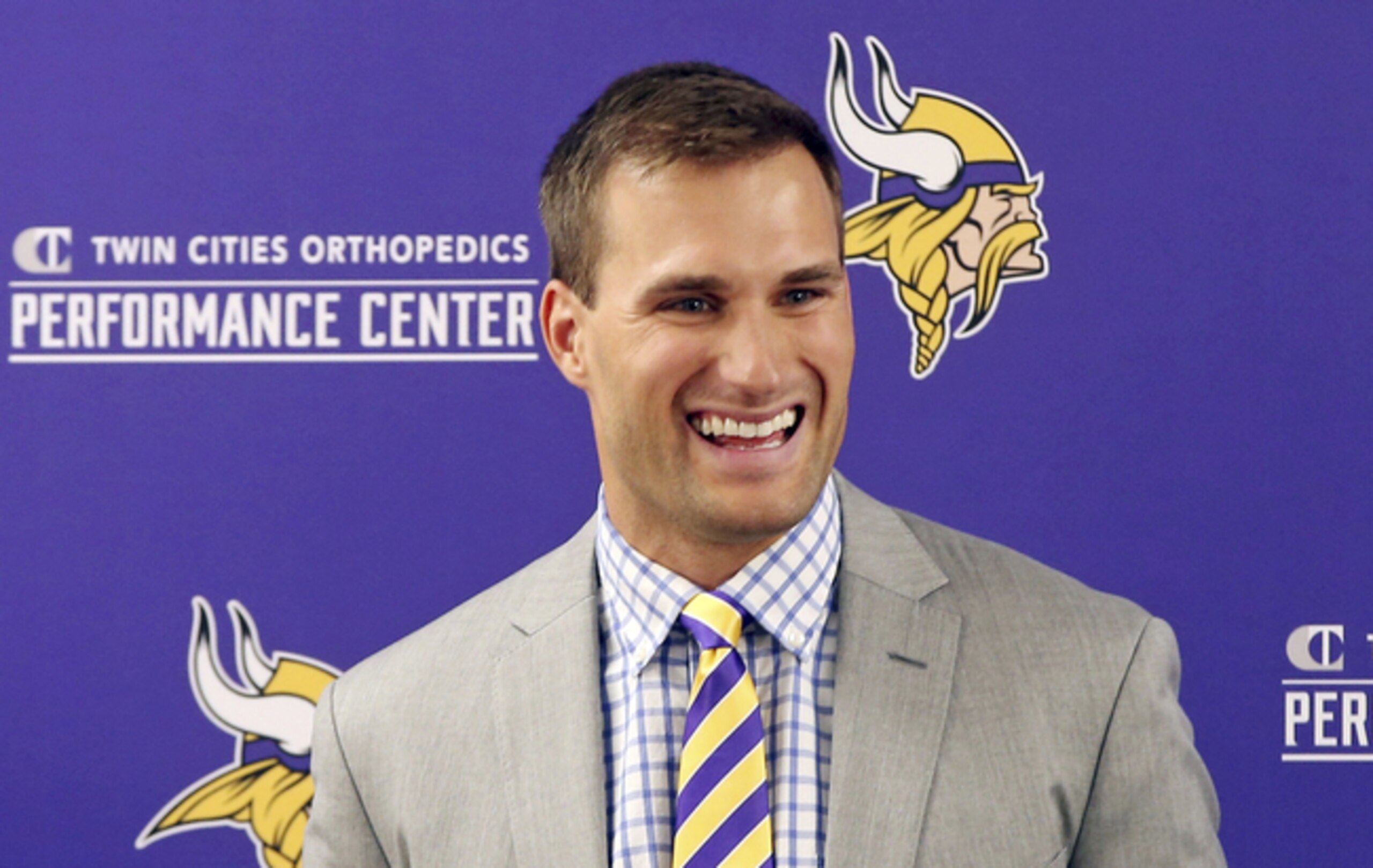 Vikings quarterback Kirk Cousins