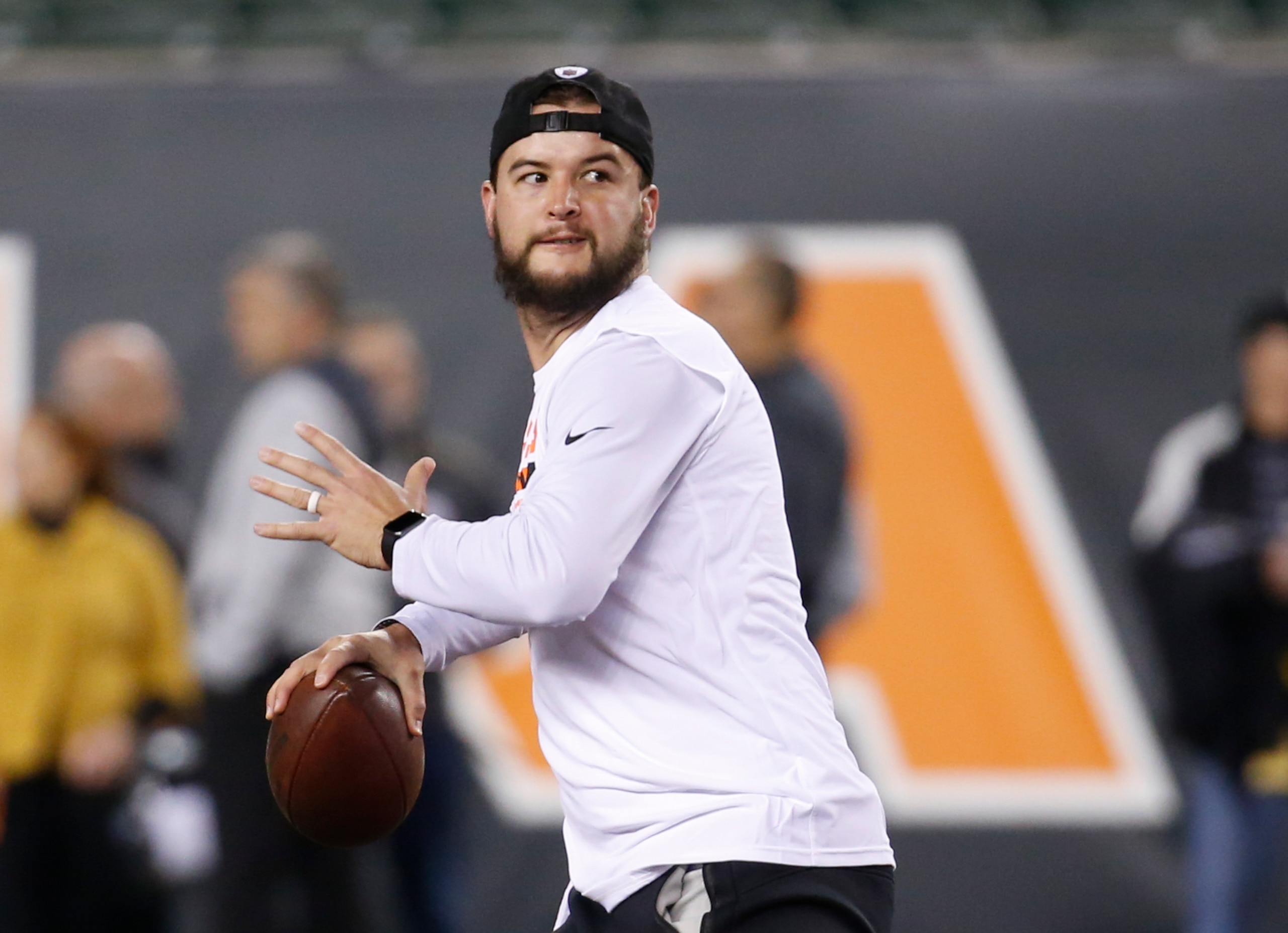 Buffalo Bills quarterback AJ McCarron