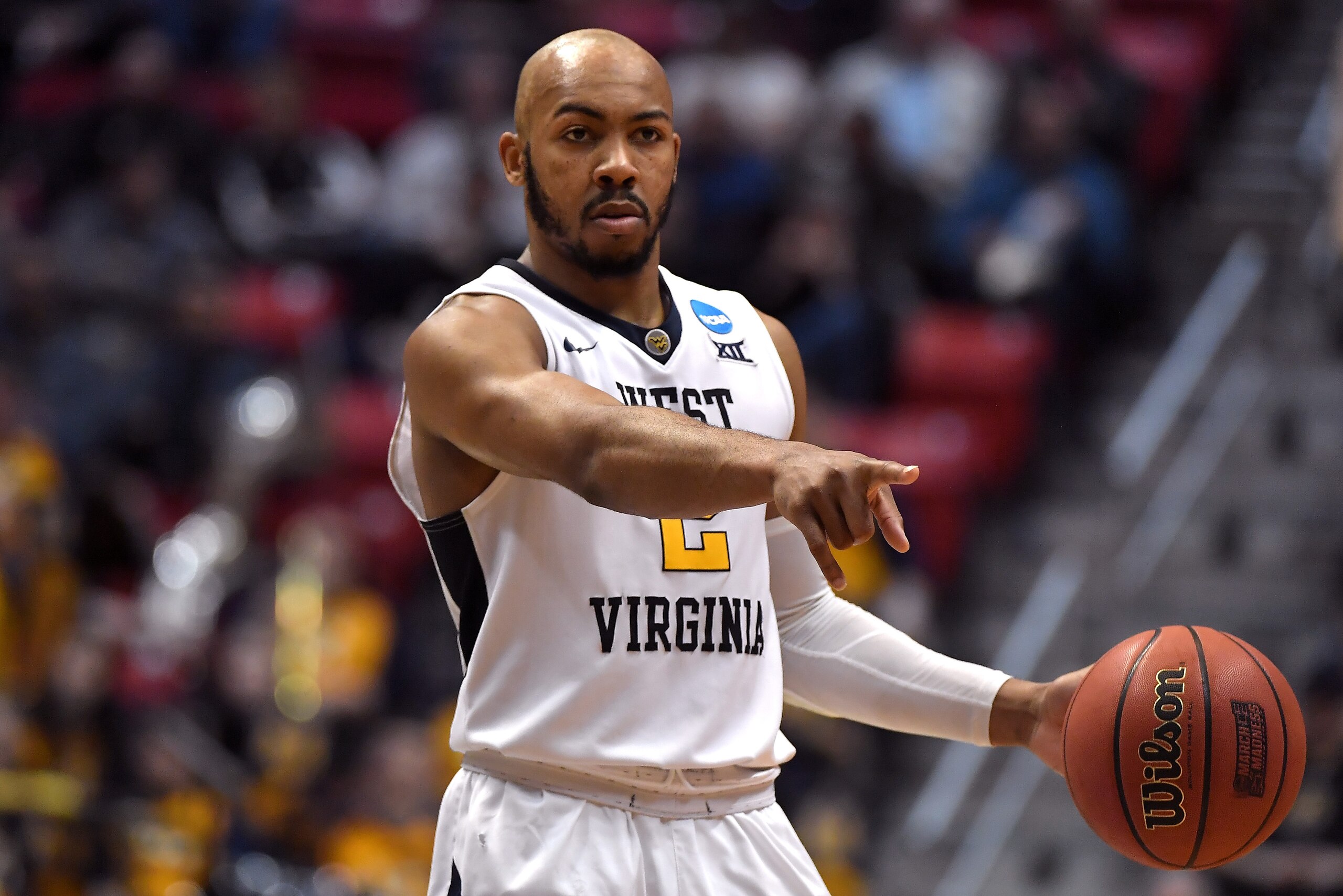 West Virginia's Jevon Carter West Virginia's Jevon Carter