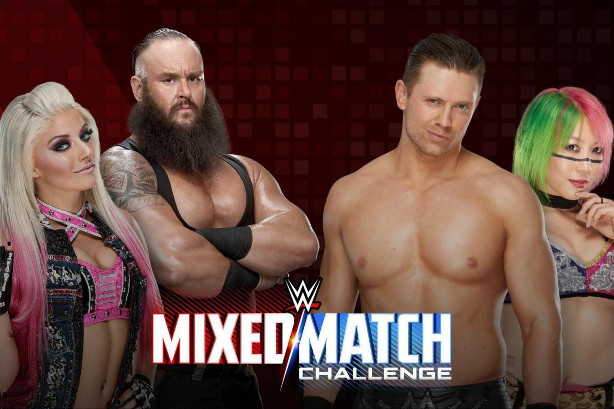 Alexa Bliss and Braun Strowman took on The Miz and Asuka this week. Alexa Bliss and Braun Strowman took on The Miz and Asuka this week.