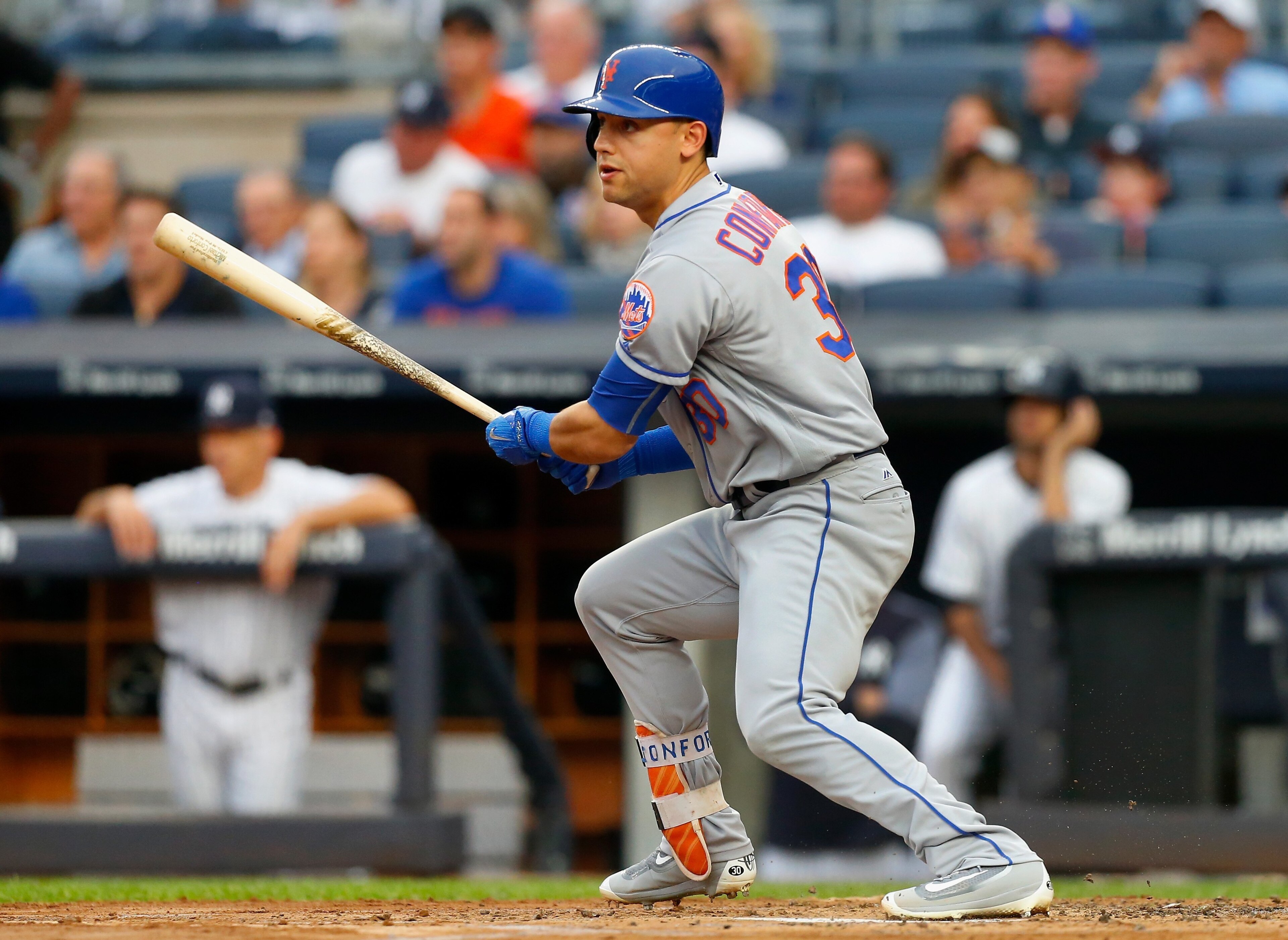 Michael Conforto will start 2018 on the disabled list, but he could return in April. Michael Conforto will start 2018 on the disabled list, but he could return in April.