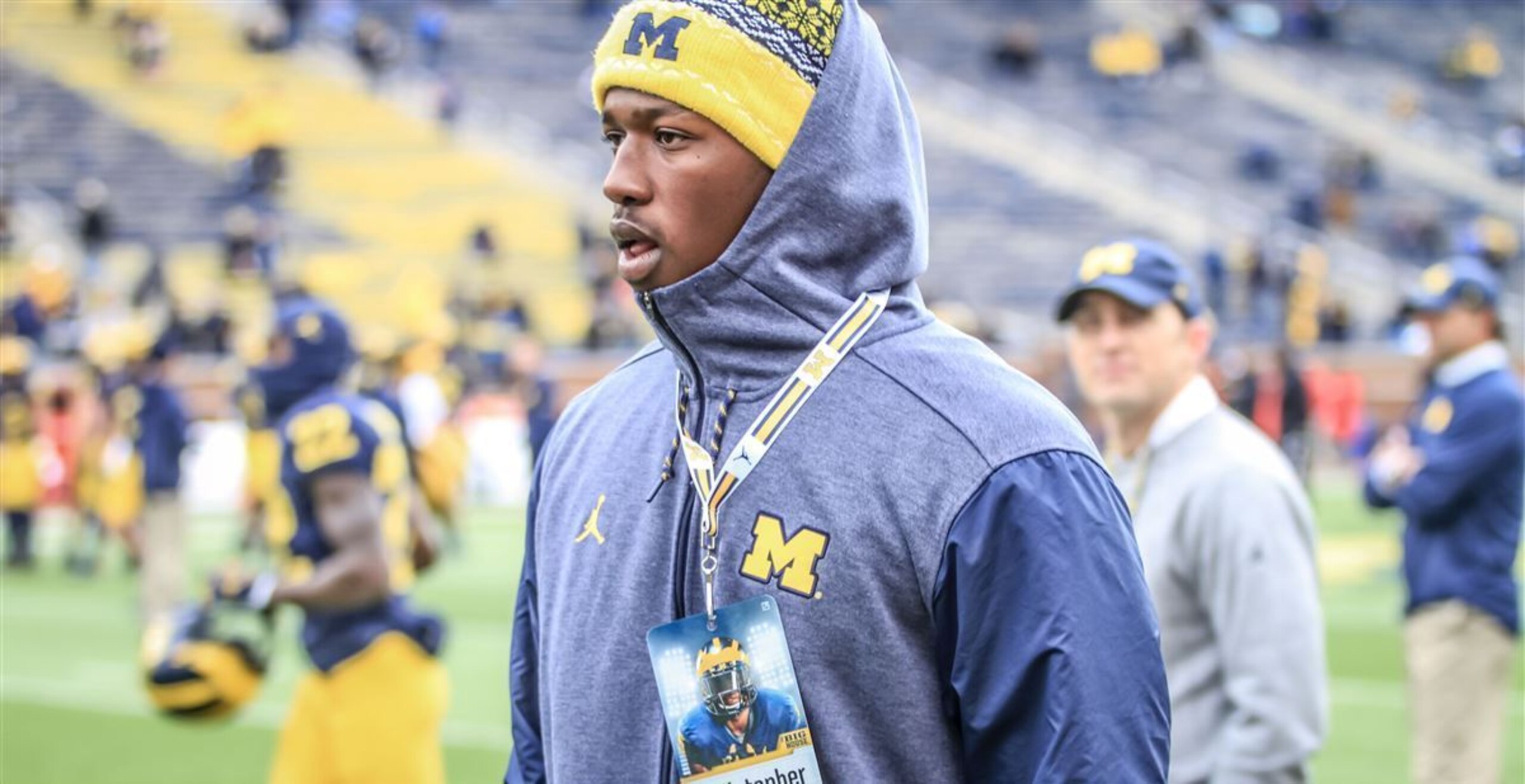 5-star Chris Hinton is one of the few Georgia prospects who got away from the Bulldogs