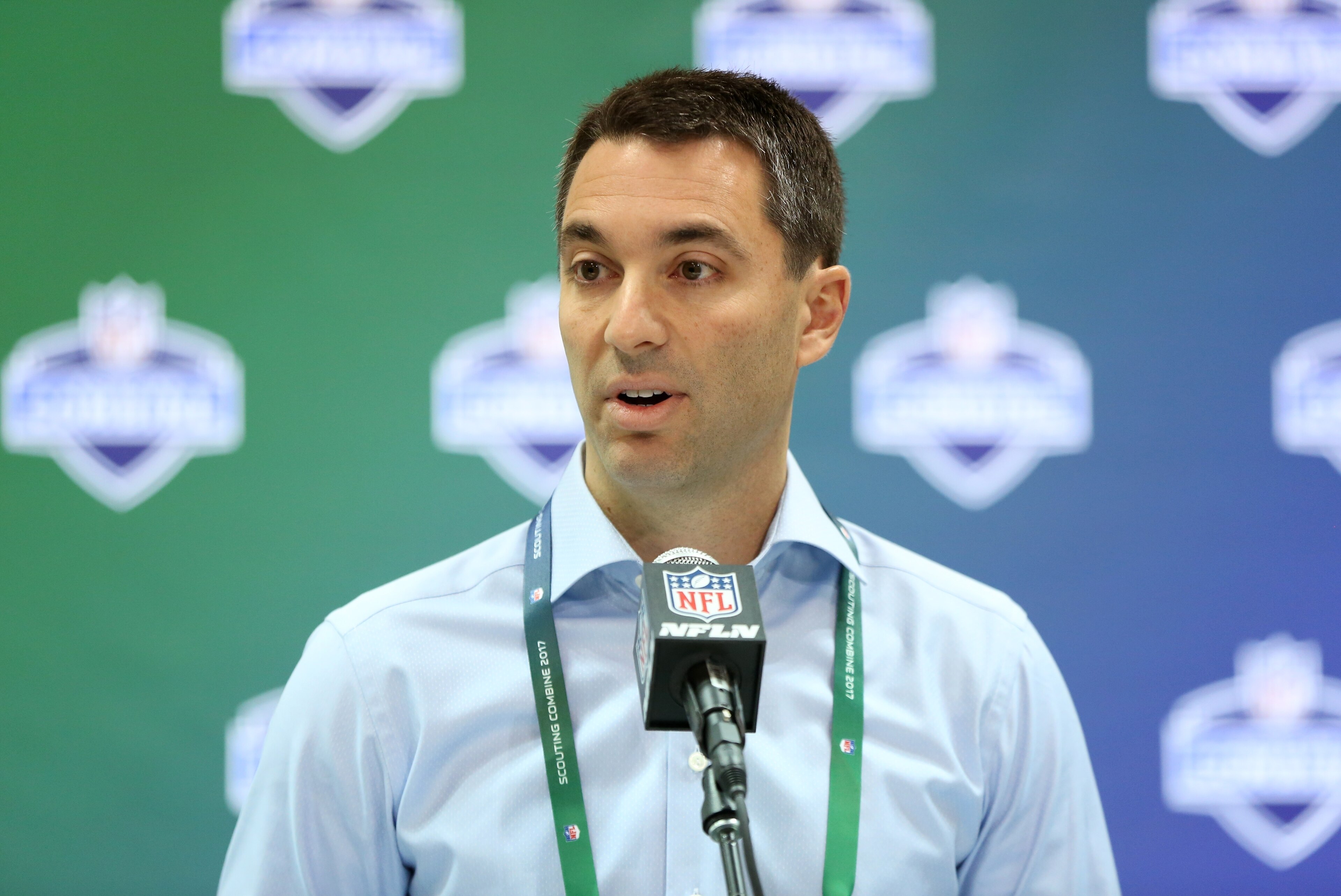 Chargers GM Tom Telesco has been quiet this offseason. Chargers GM Tom Telesco has been quiet this offseason.