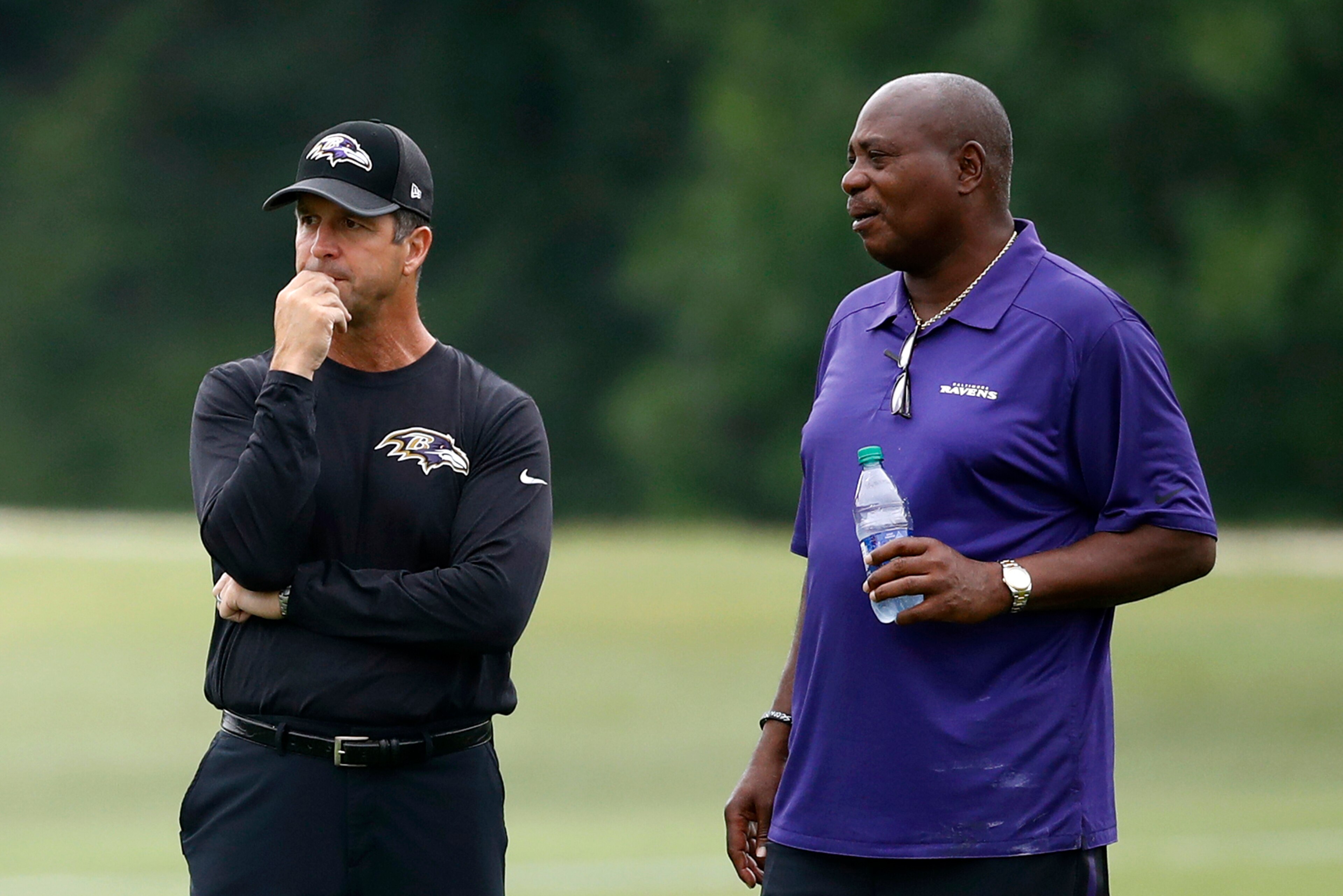 John Harbaugh and Ozzie Newsome would probably love to see Beckham in Baltimore. John Harbaugh and Ozzie Newsome would probably love to see Beckham in Baltimore.