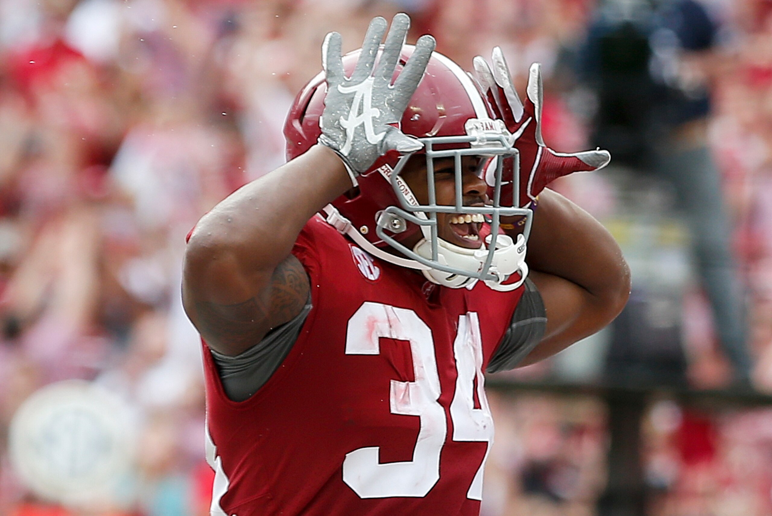 Damien Harris should have plenty to celebrate against a familiar foe.