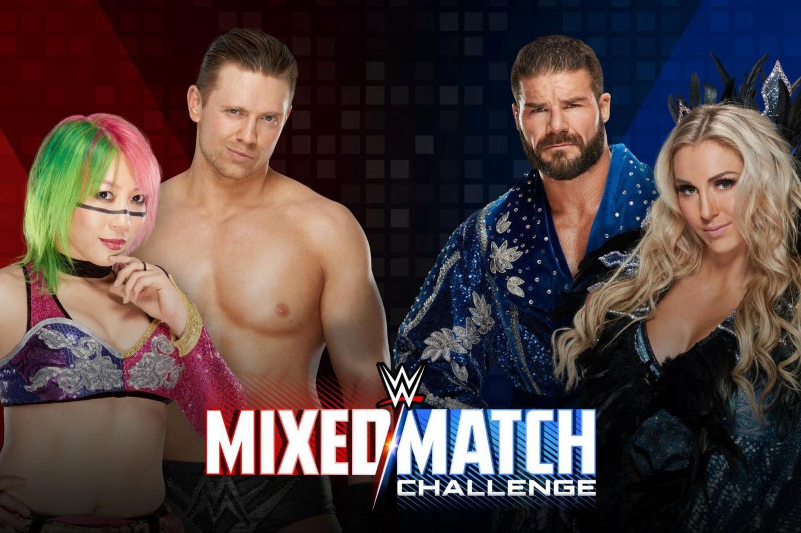 Asuka and The Miz took on Bobby Roode and Charlotte Flair in the final round of the Mixed Match Challenge. Asuka and The Miz took on Bobby Roode and Charlotte Flair in the final round of the Mixed Match Challenge.