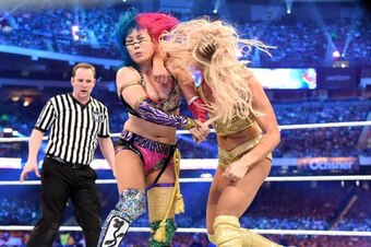 Charlotte ended Asuka's undefeated streak at WrestleMania 34.