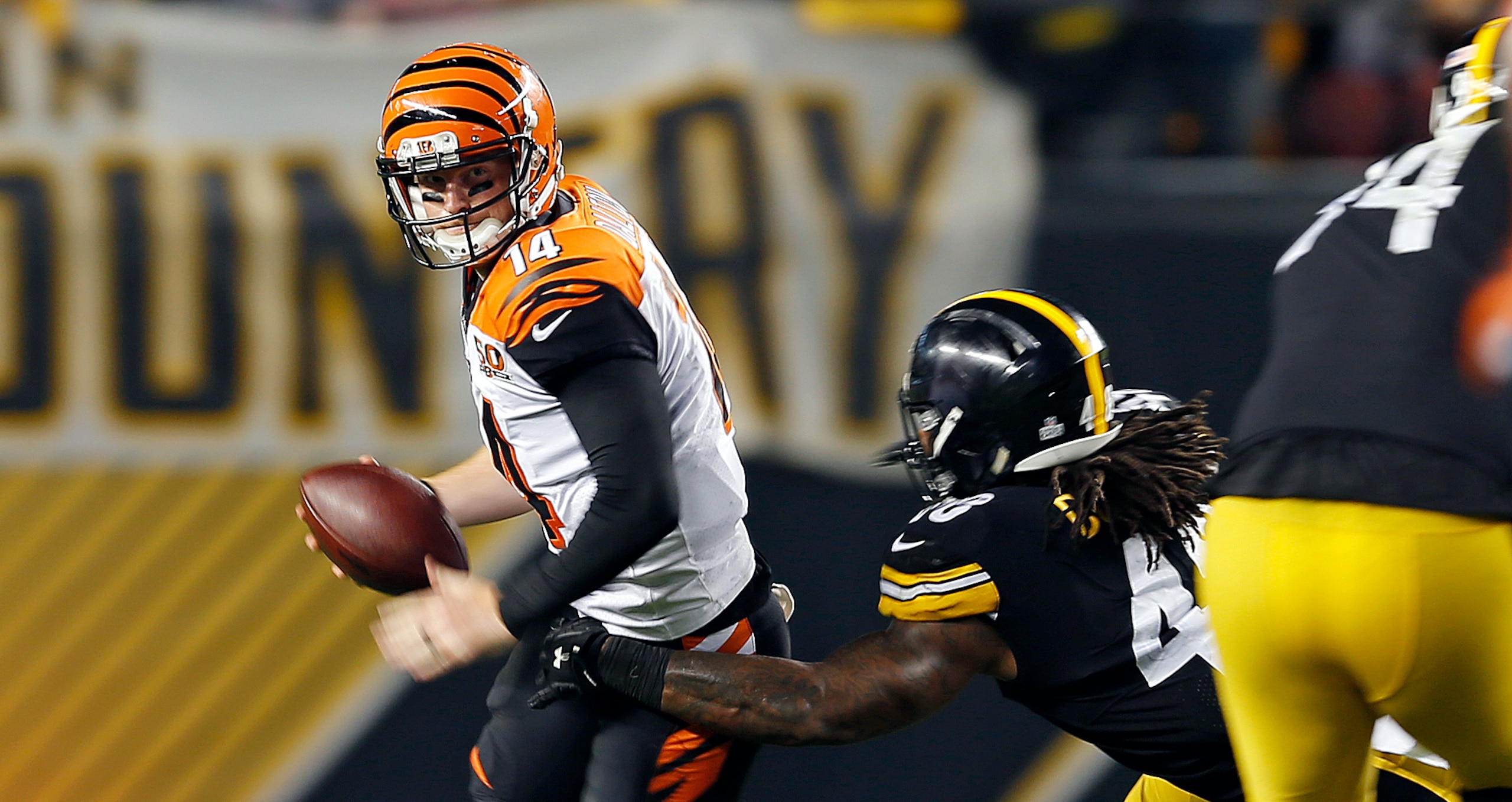 If the Bengals want to see improvement from Dalton, they'll need to start protecting him.