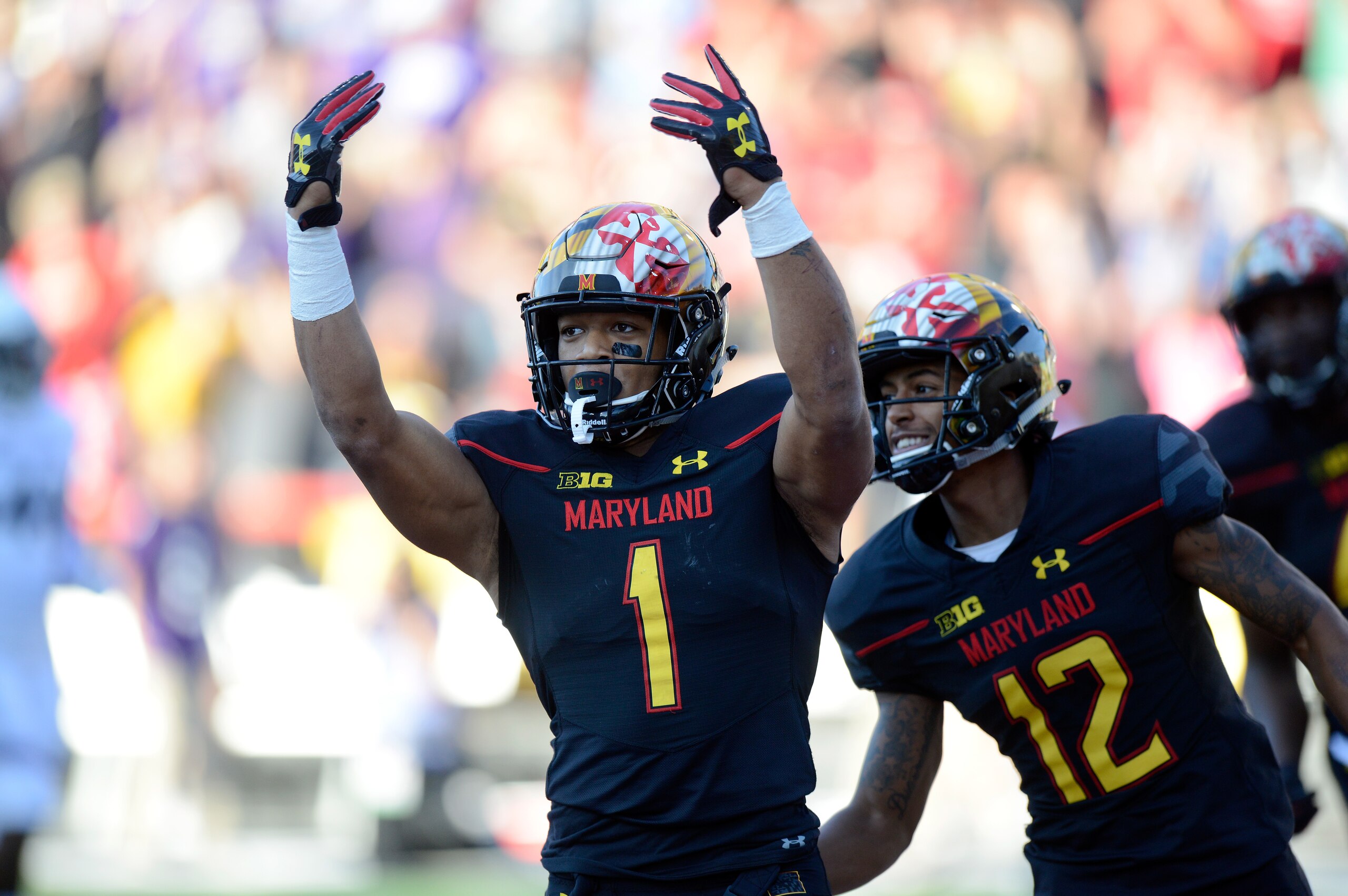A receiver like Maryland's D.J. Moore would add explosiveness to New Orleans' offense.