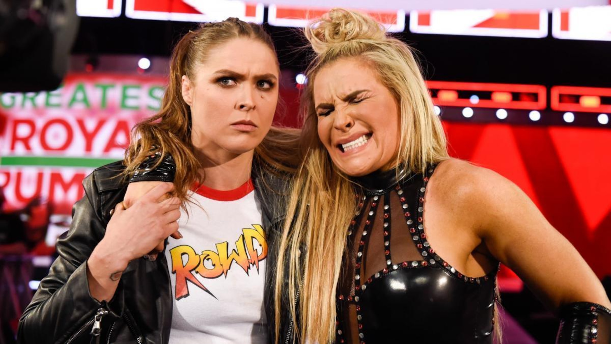 Ronda Rousey and Natalya