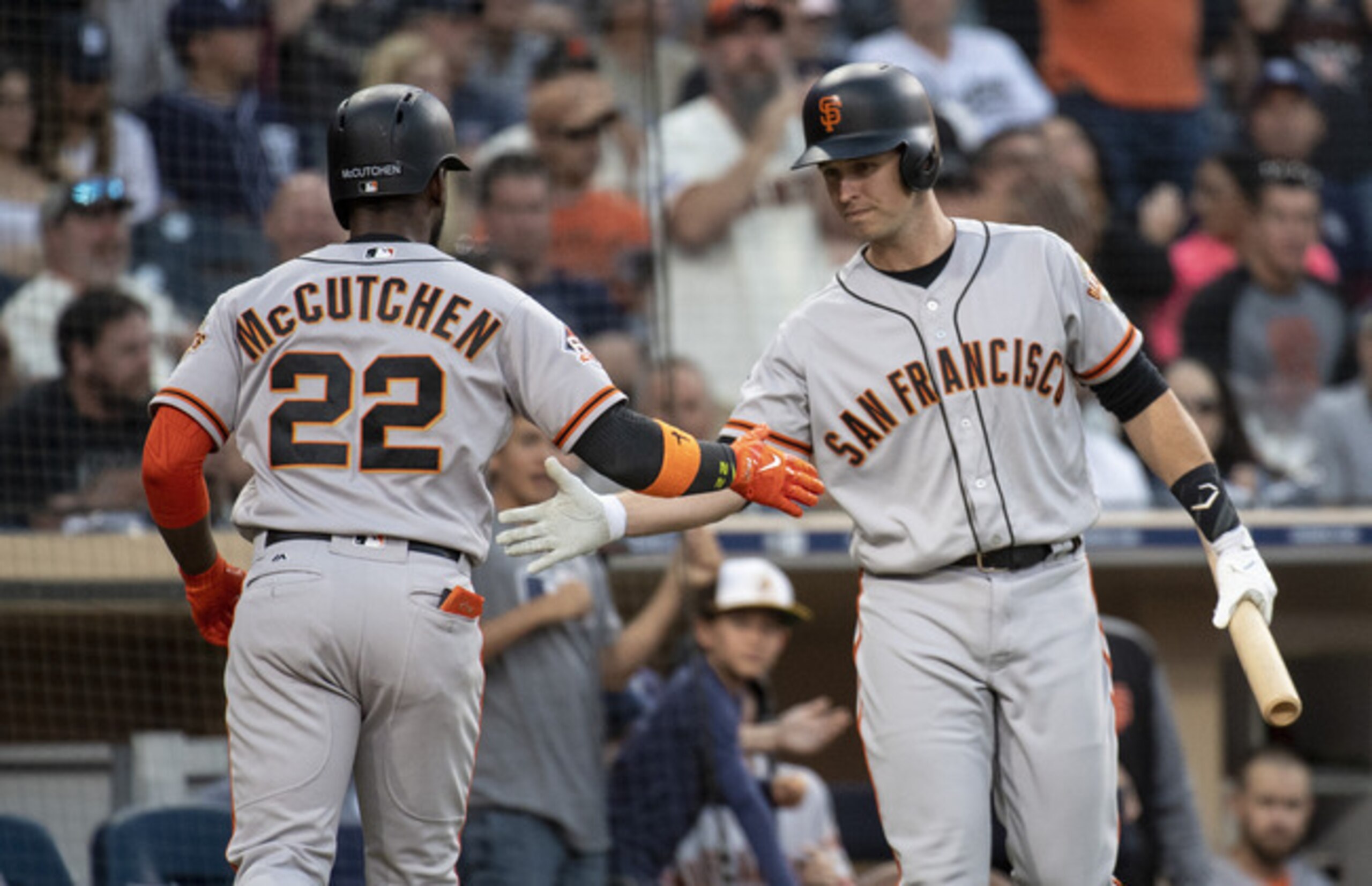 Andrew McCutchen and Buster Posey