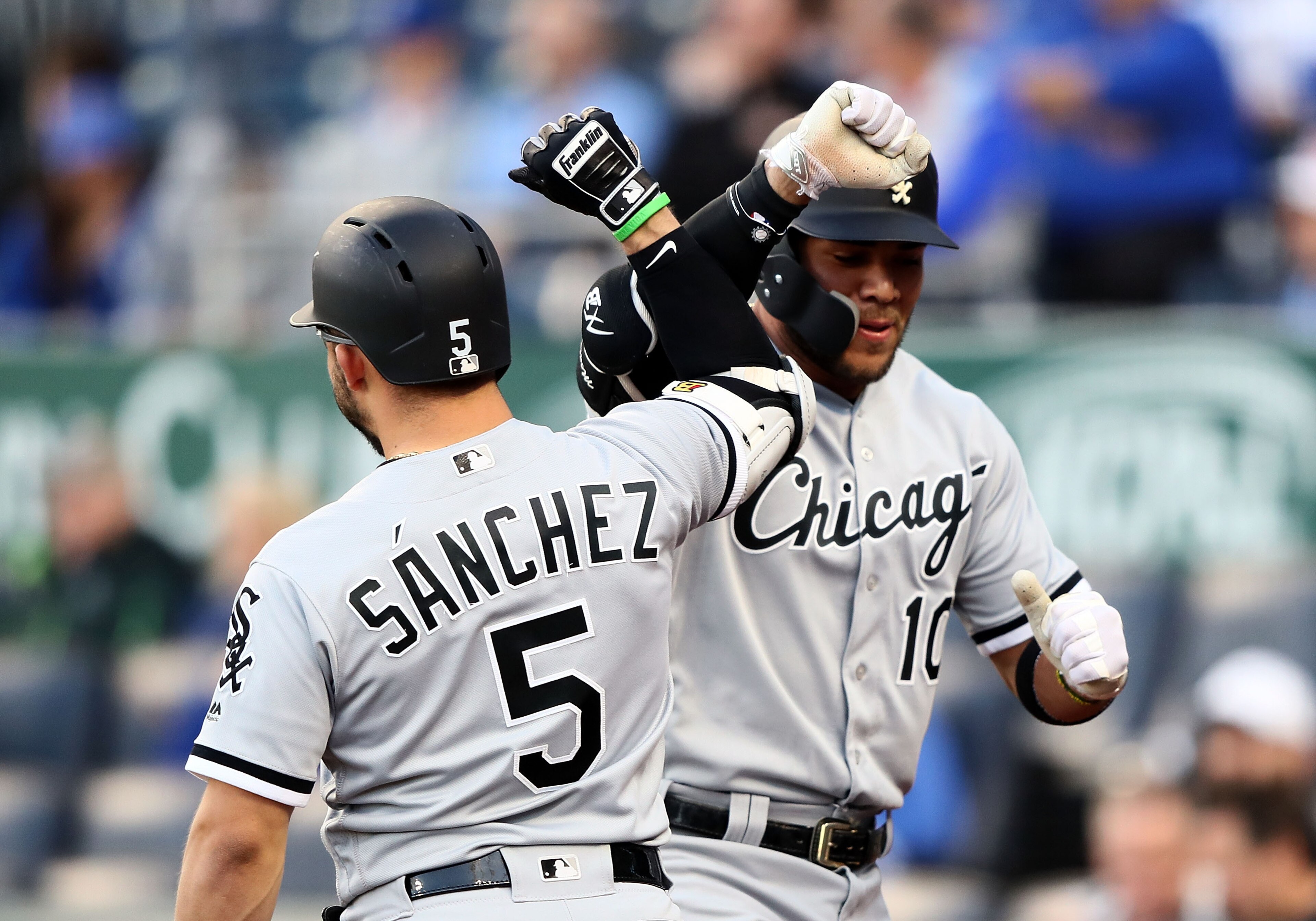 Yolmer Sanchez and Yoan Moncada