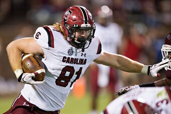 First-round draft pick Hayden Hurst