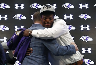 Baltimore Ravens quarterback Lamar Jackson