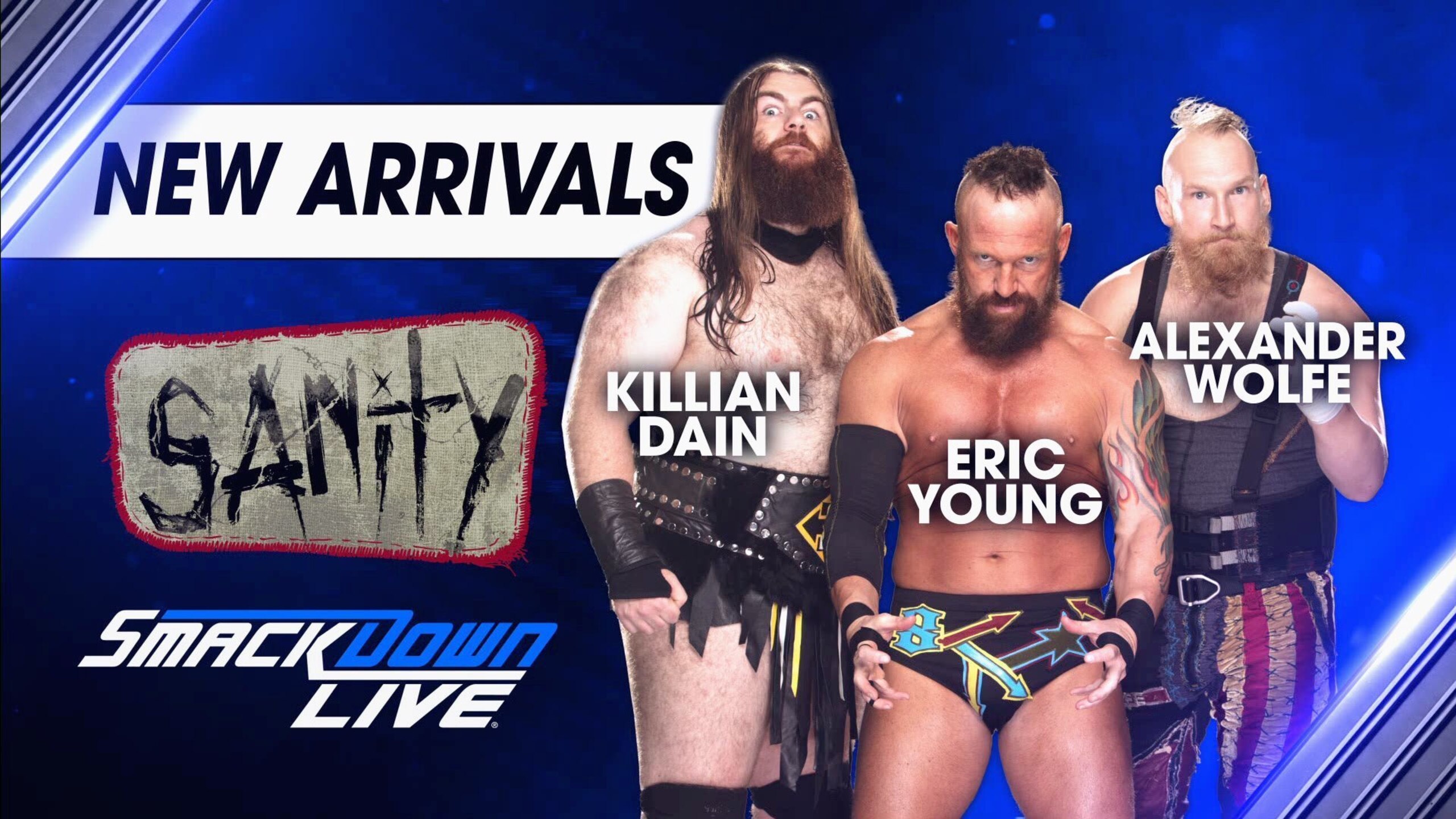 This is the extent of SAnitY on SmackDown so far, with The Authors of Pain not doing much better.