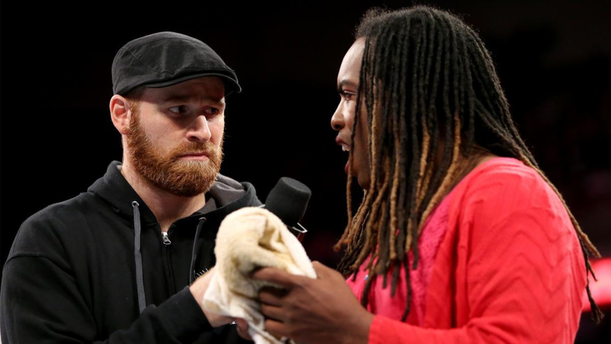 This image sums up Sami Zayn's current struggles.