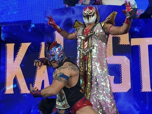 Kalisto and Gran Metalik of Lucha House Party