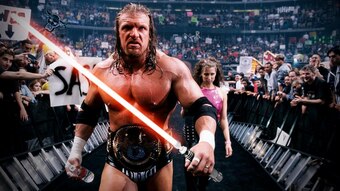 Triple H is the Darth Vader of WWE.