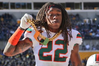 Sheldrick Redwine has the Turnover Chain and an All-American name.